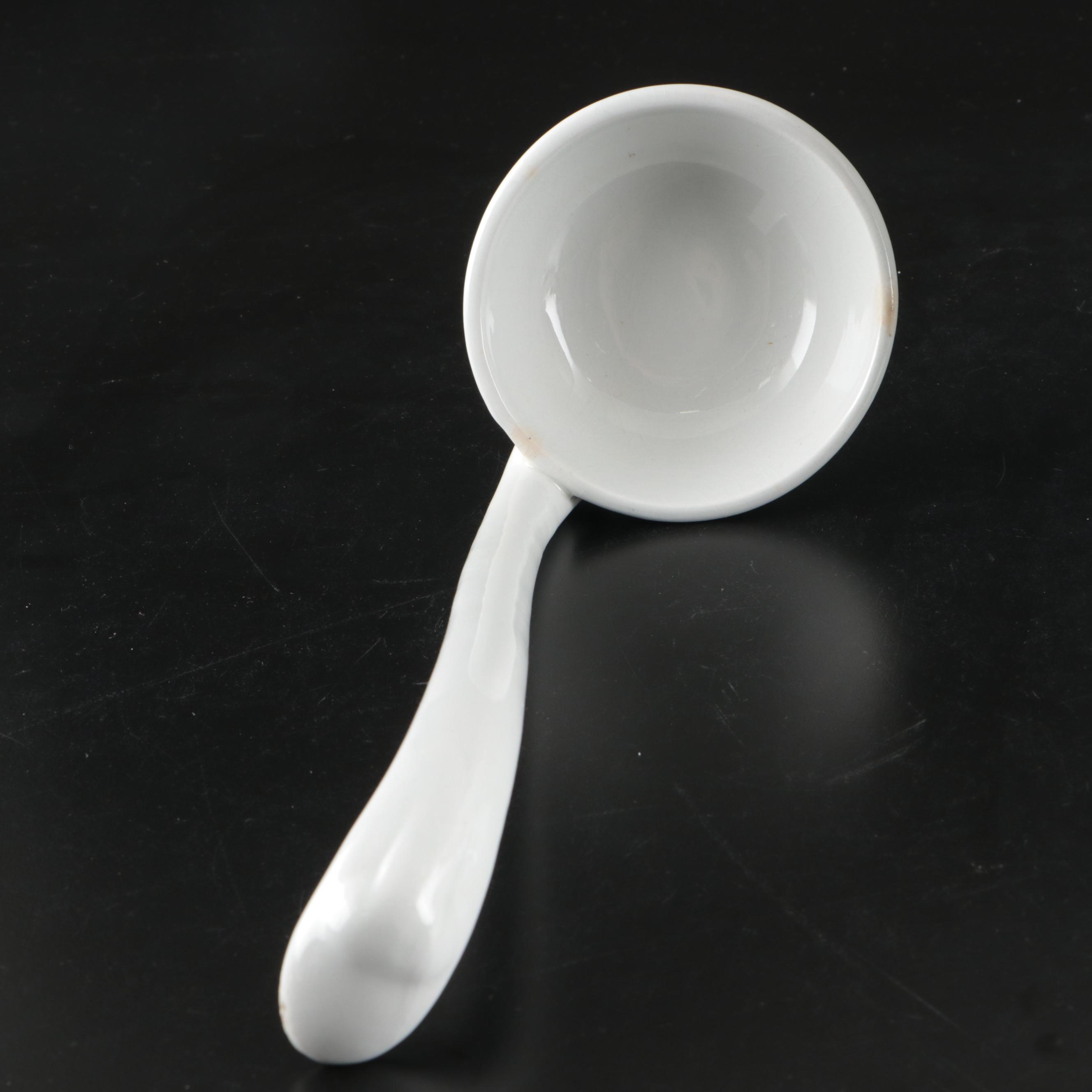 Thomas Elsmore & Son Porcelain Tureen with Ladle, Late 19th Century