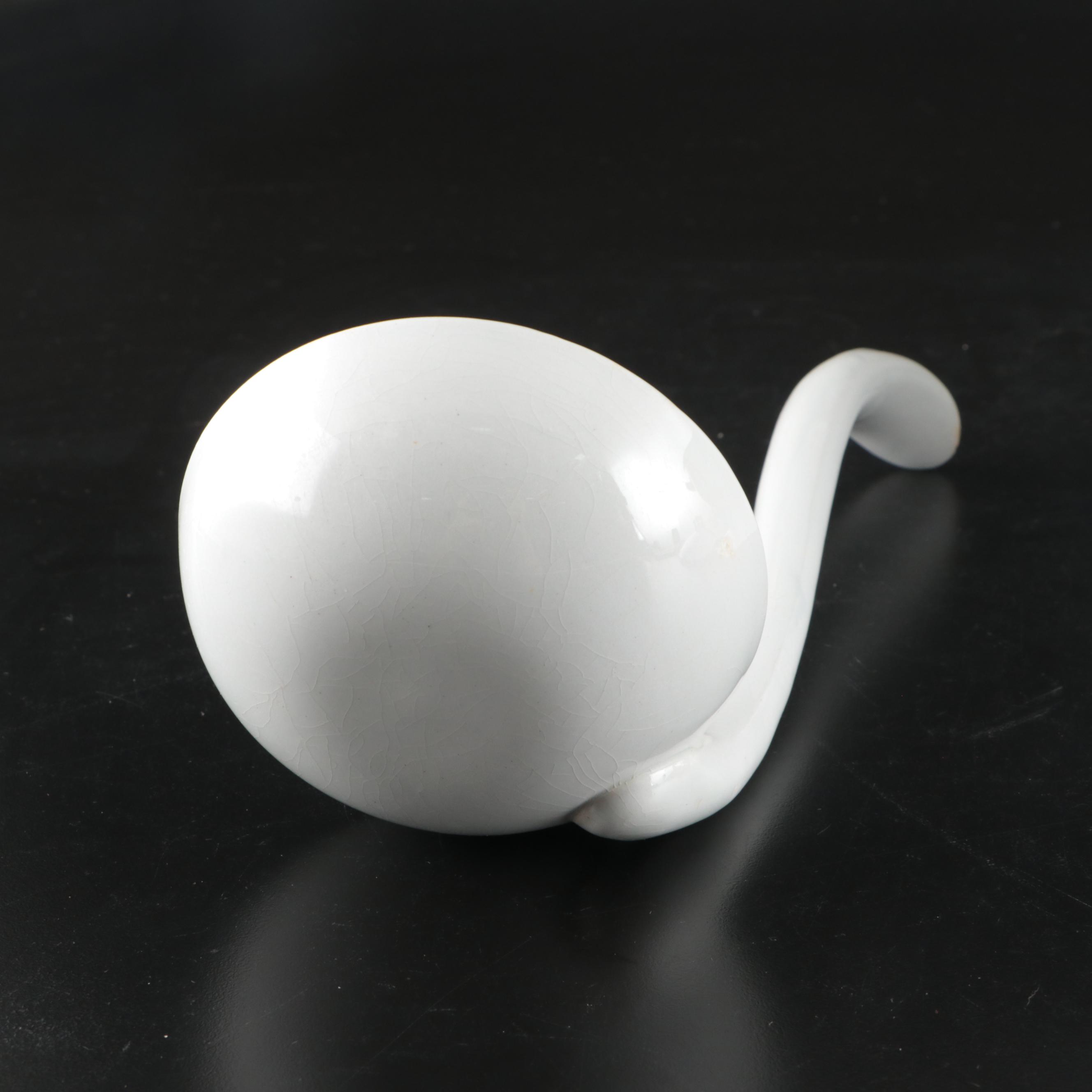 Thomas Elsmore & Son Porcelain Tureen with Ladle, Late 19th Century