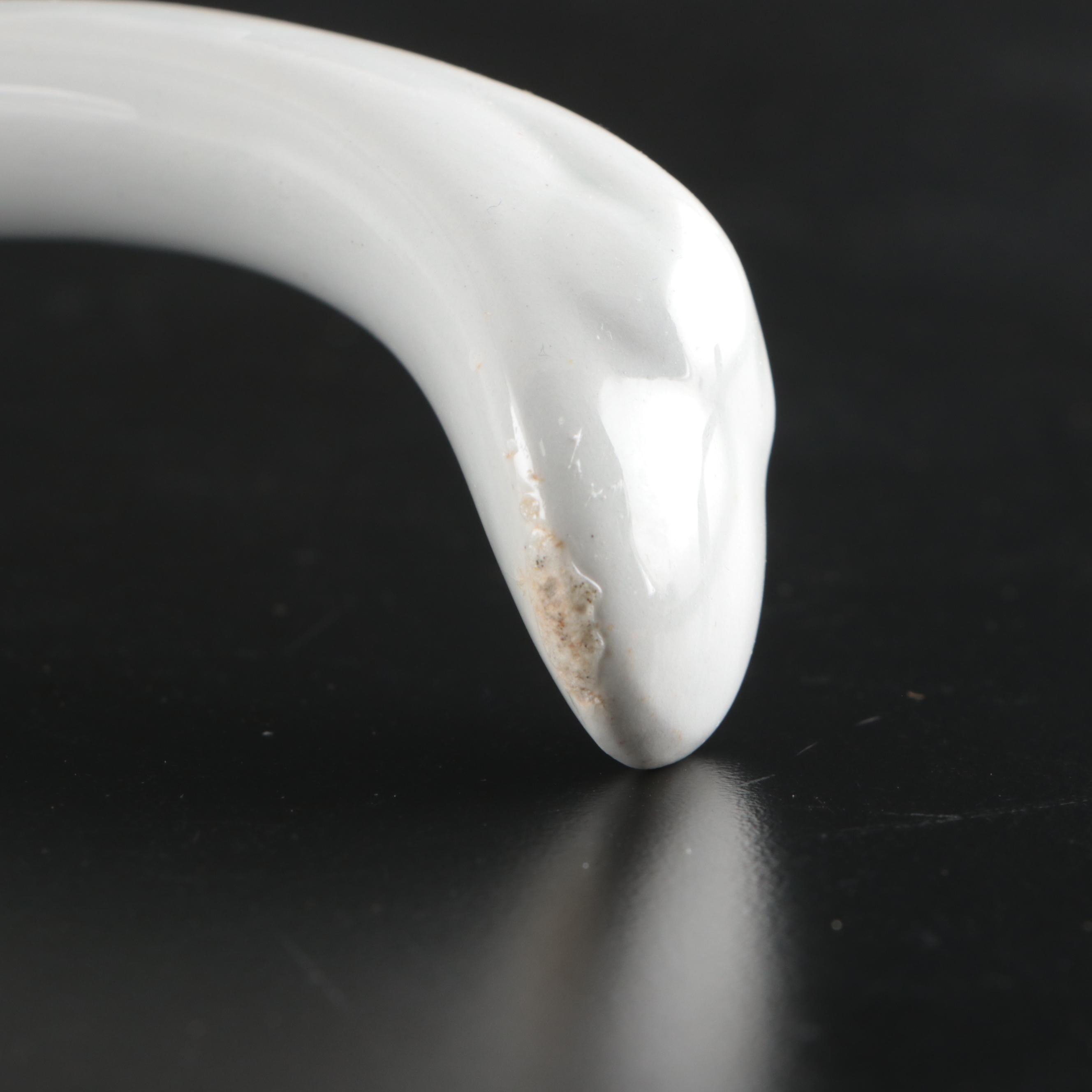 Thomas Elsmore & Son Porcelain Tureen with Ladle, Late 19th Century