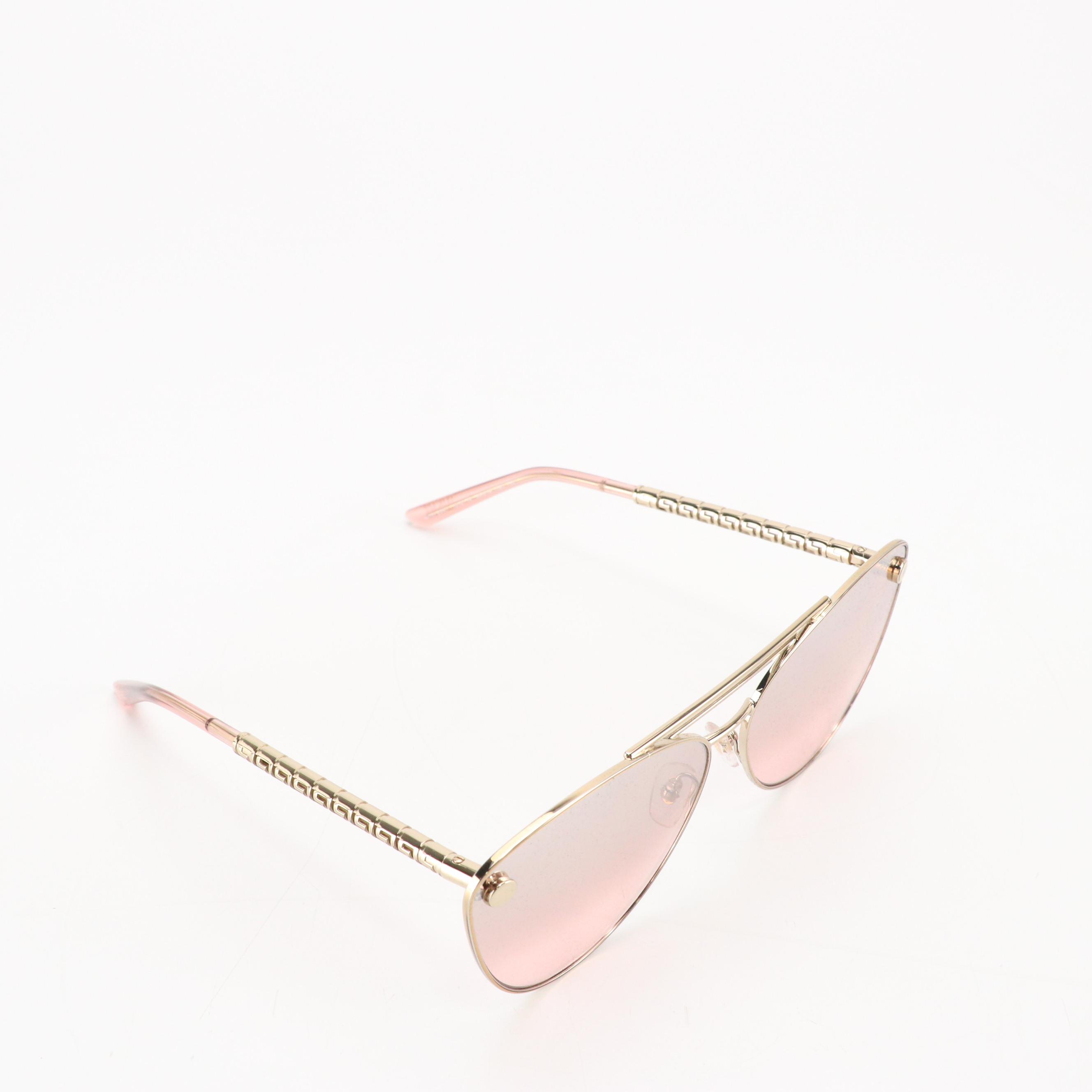 Versace OVE2267 Modified Cat-Eye Sunglasses with Case and Box