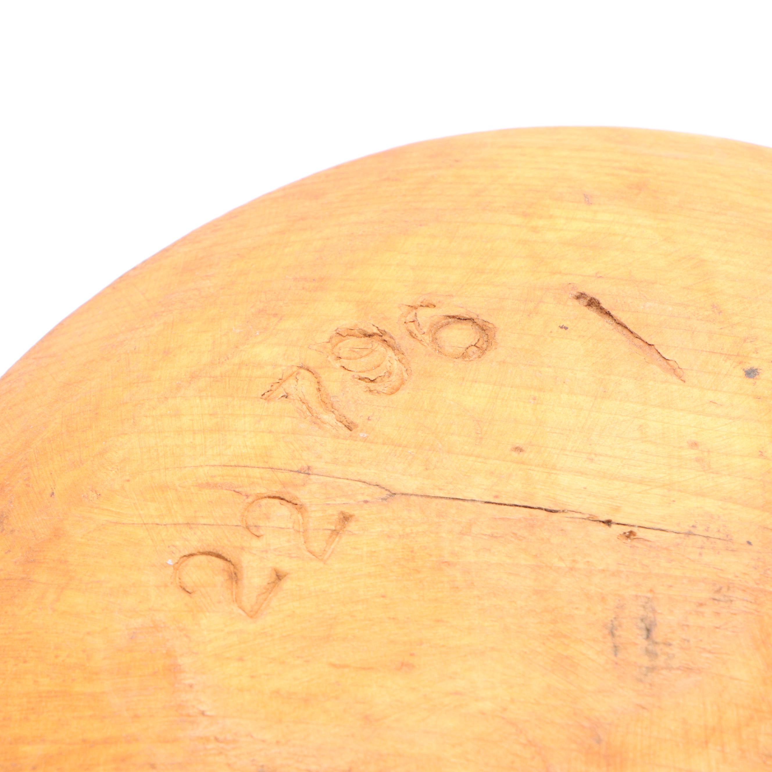 Wooden Millinery Hat Forms, Early/Mid-20th Century