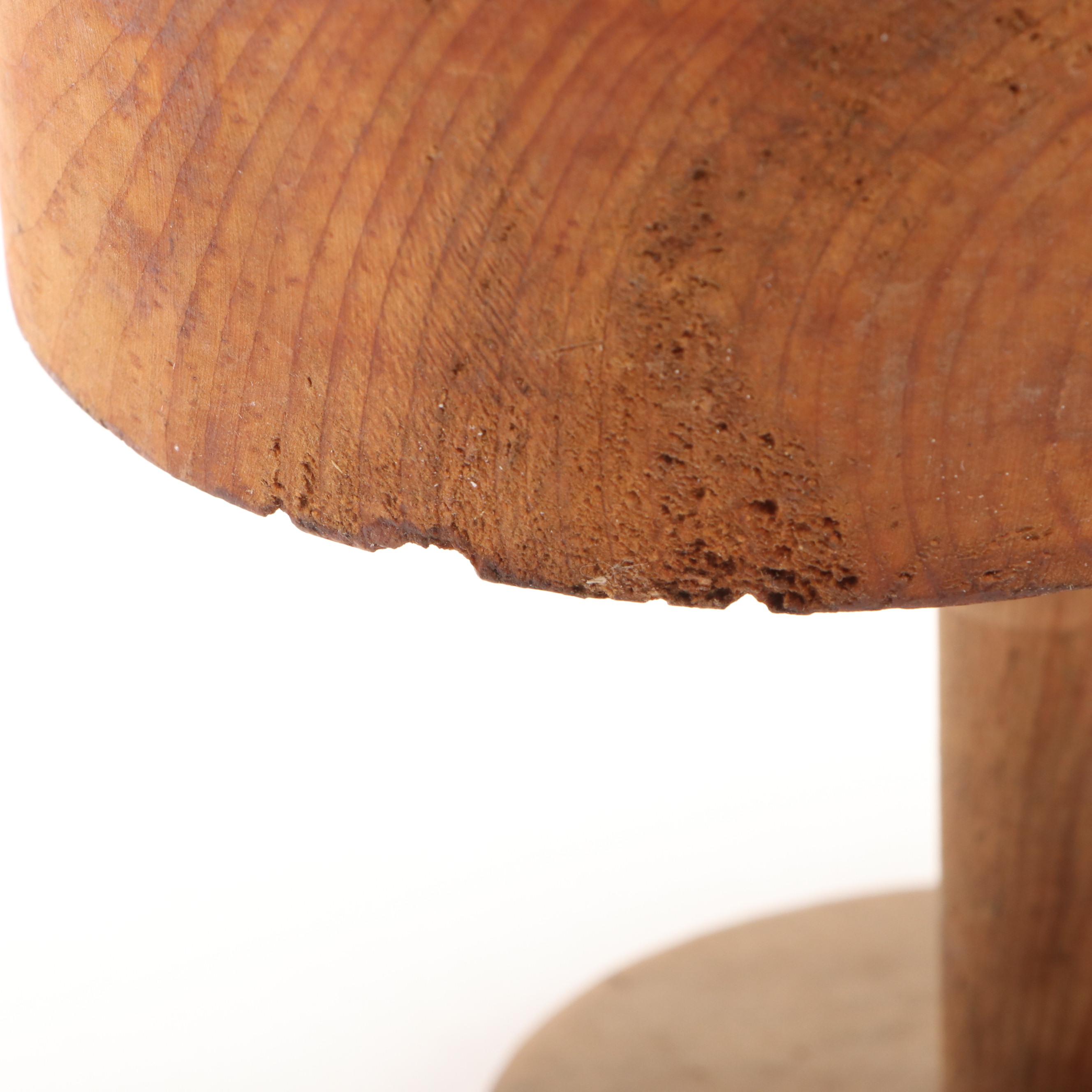 Wooden Millinery Hat Forms, Early/Mid-20th Century