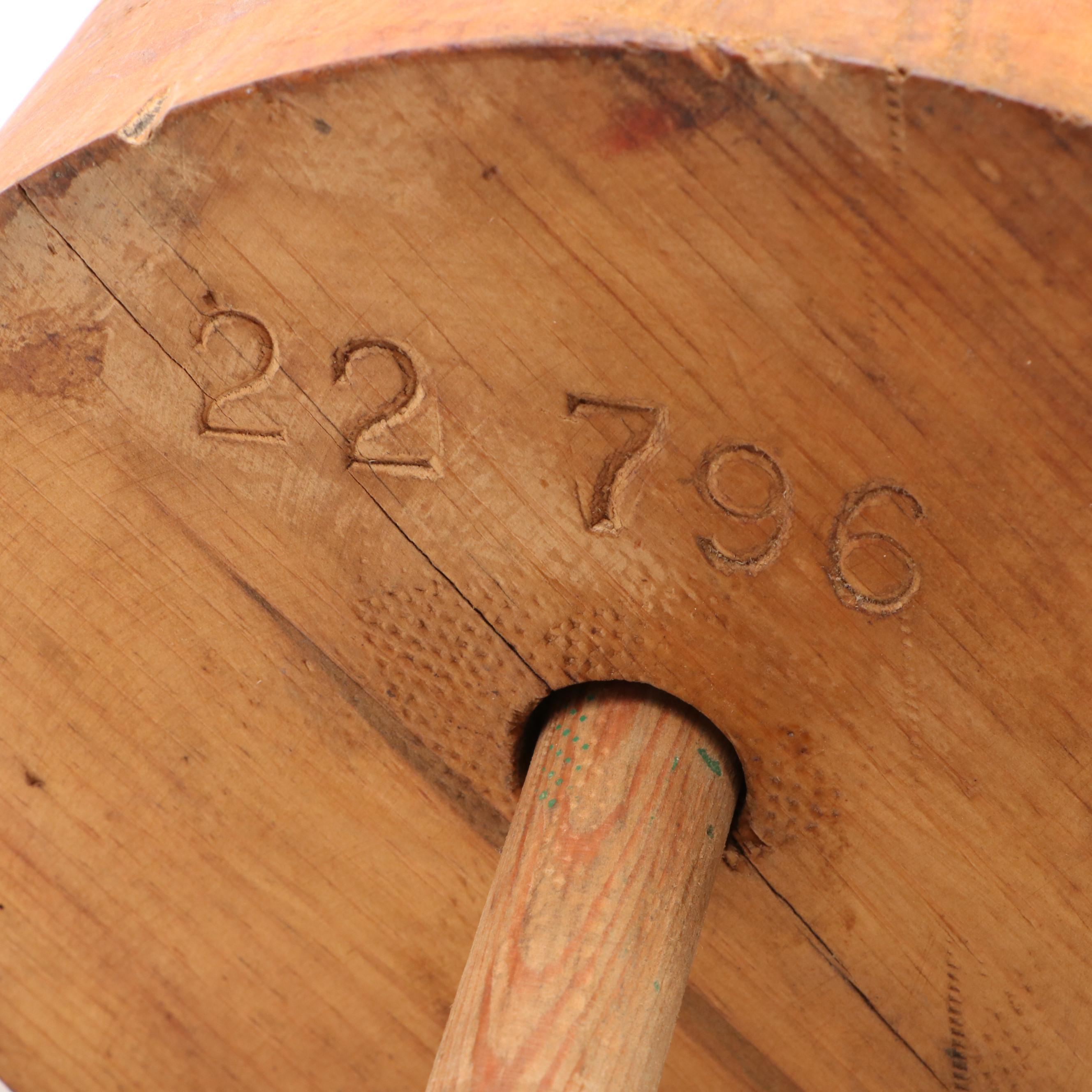 Wooden Millinery Hat Forms, Early/Mid-20th Century