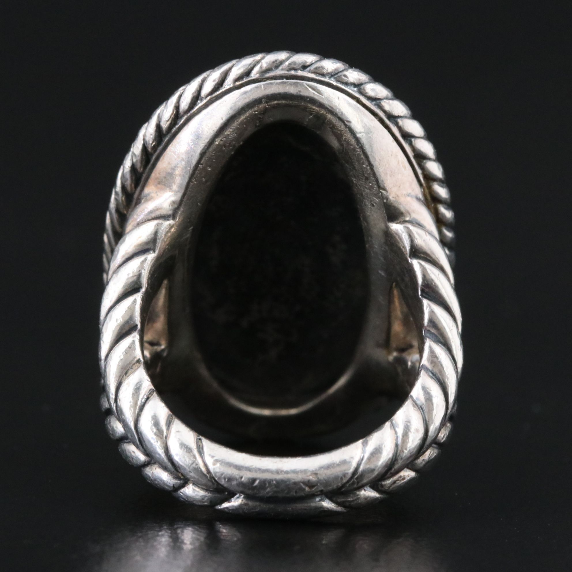 David Yurman Cable Coil Sterling Gem Ring