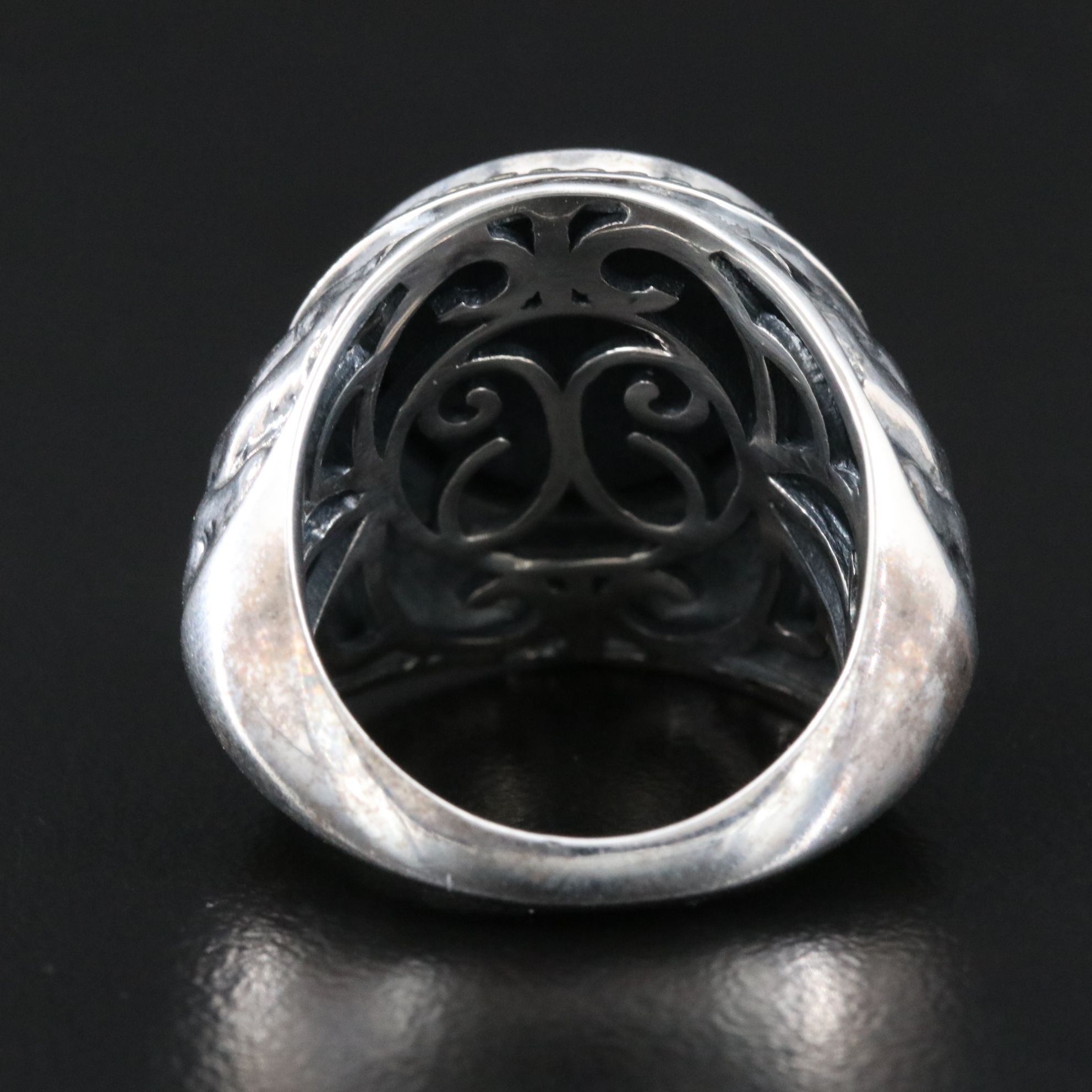 Sterling Abalone Ring