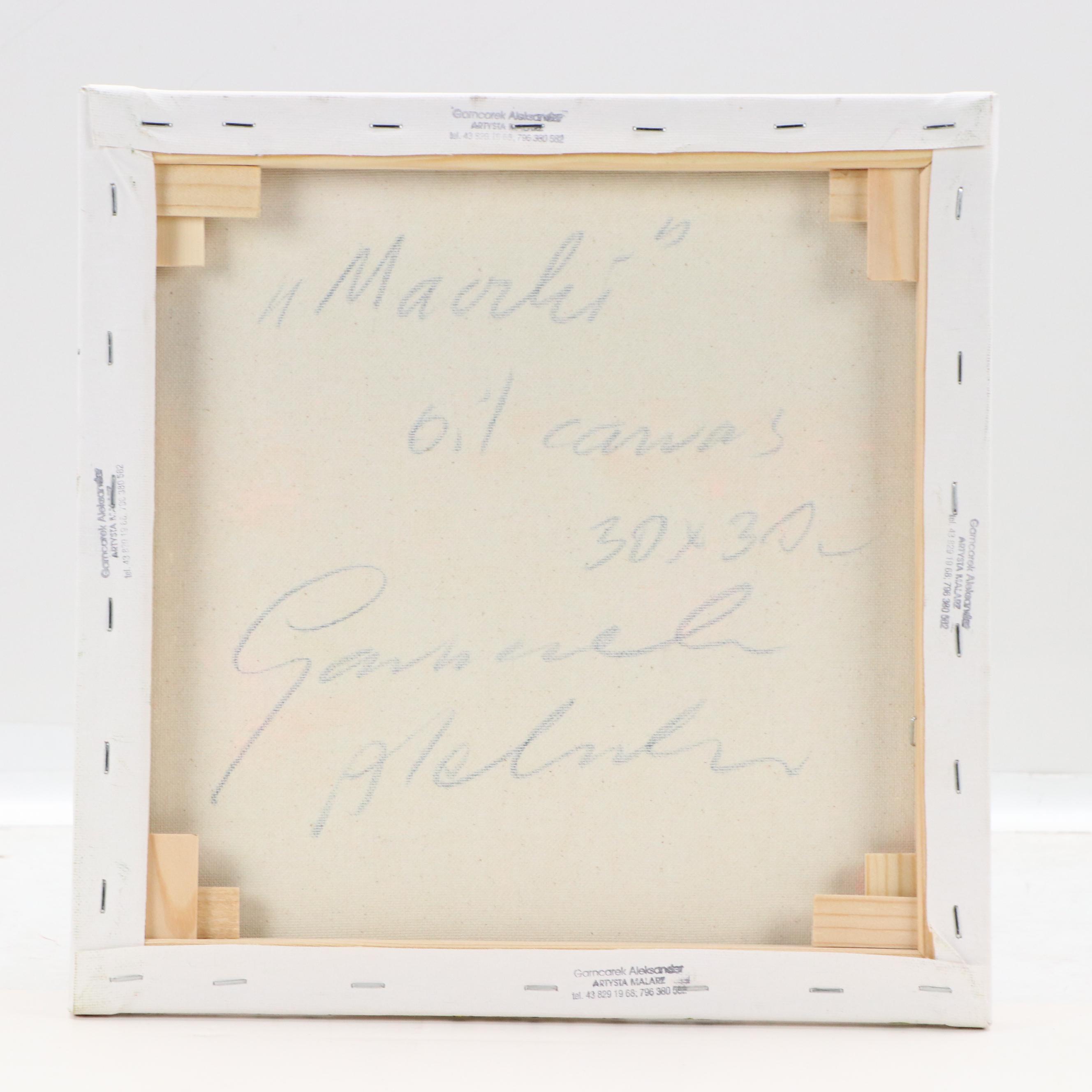 Garncarek Aleksander Floral Oil Painting, 2025