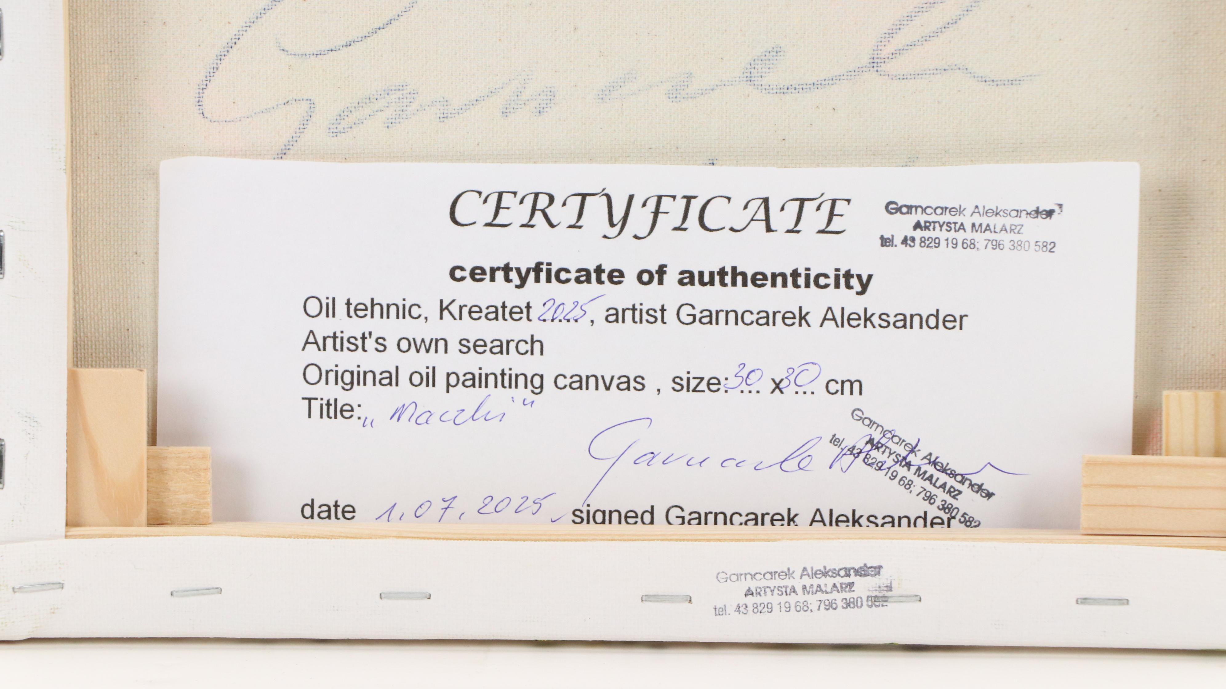 Garncarek Aleksander Floral Oil Painting, 2025