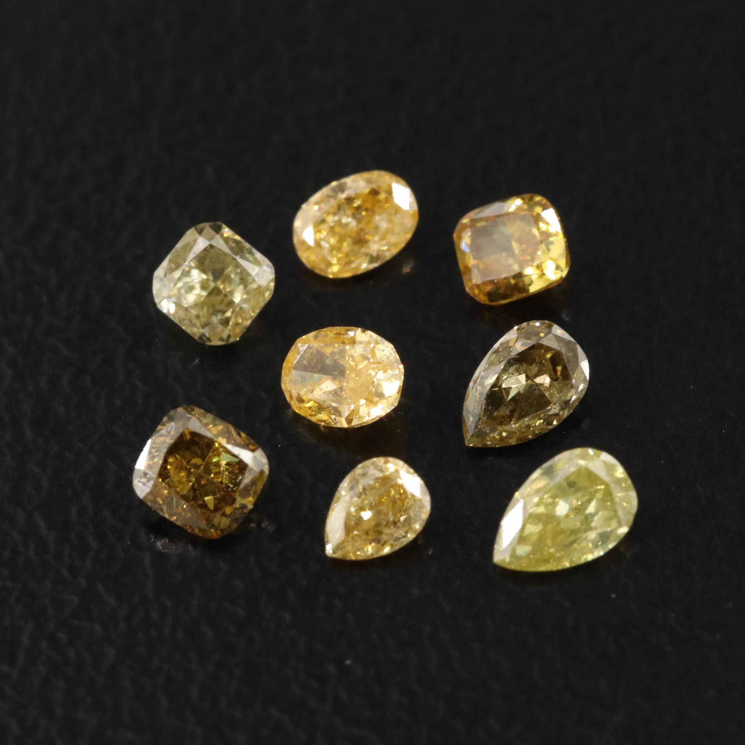 Loose 0.97 CTW Fancy Diamonds