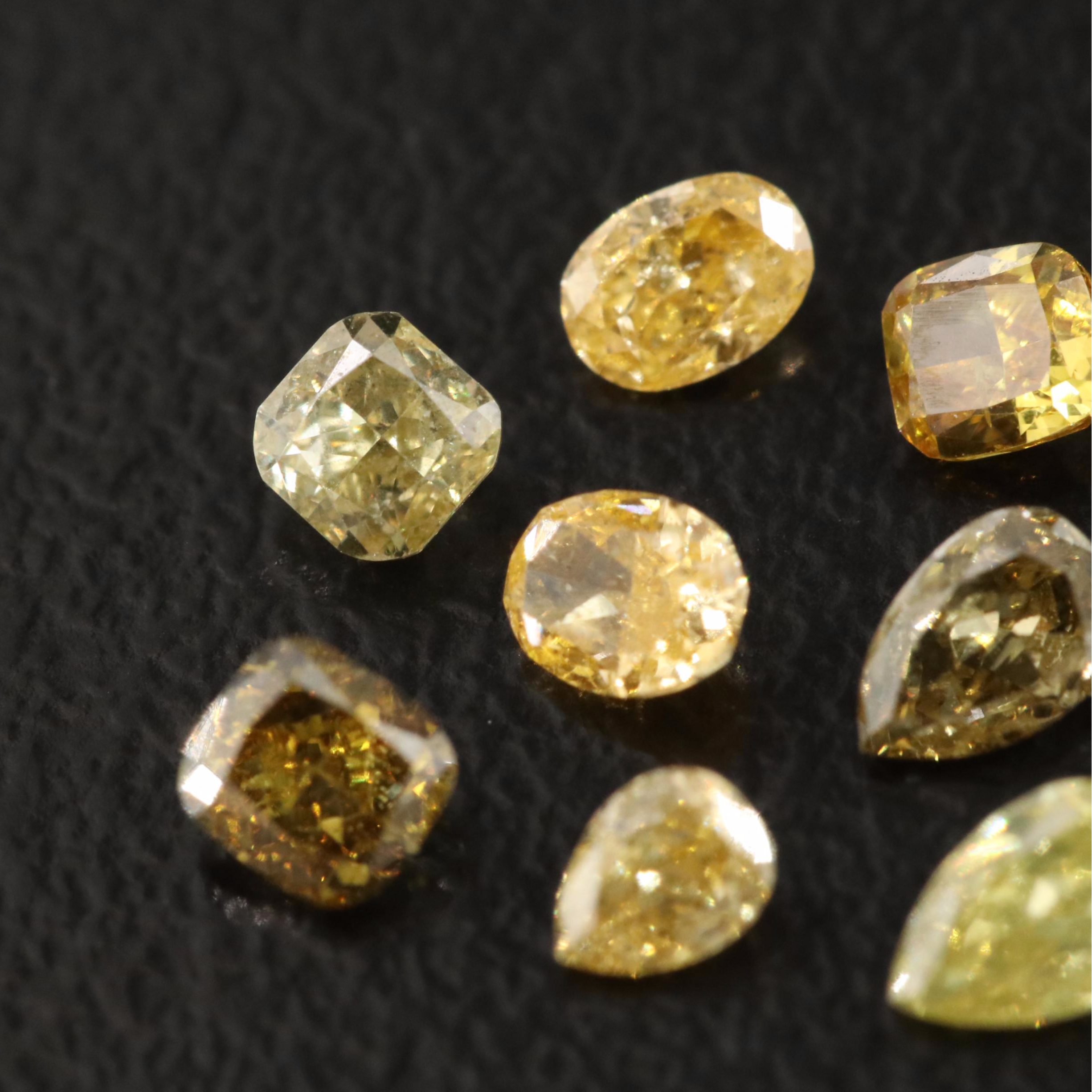 Loose 0.97 CTW Fancy Diamonds