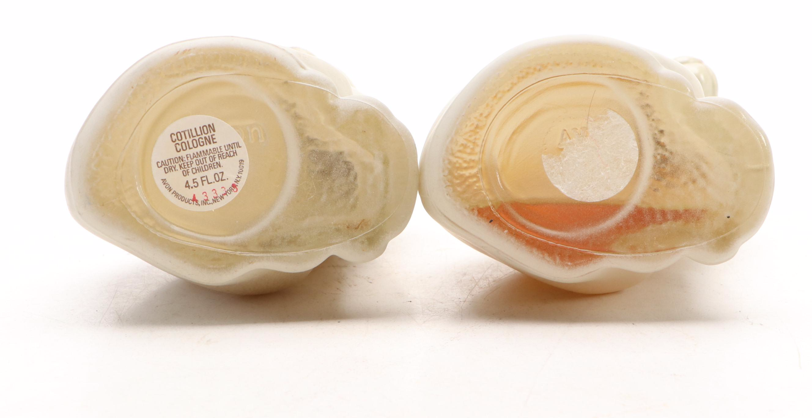 Pair of Avon Siamese Cat Cologne Bottles, Mid-Late 20th Century