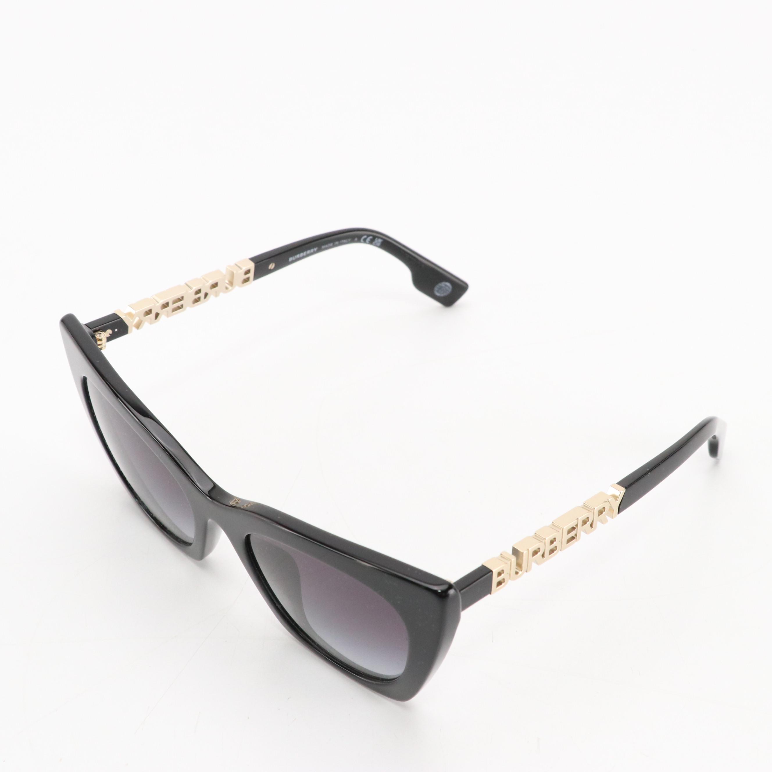 Burberry 4372U Marianne Sunglasses in Black and Gold