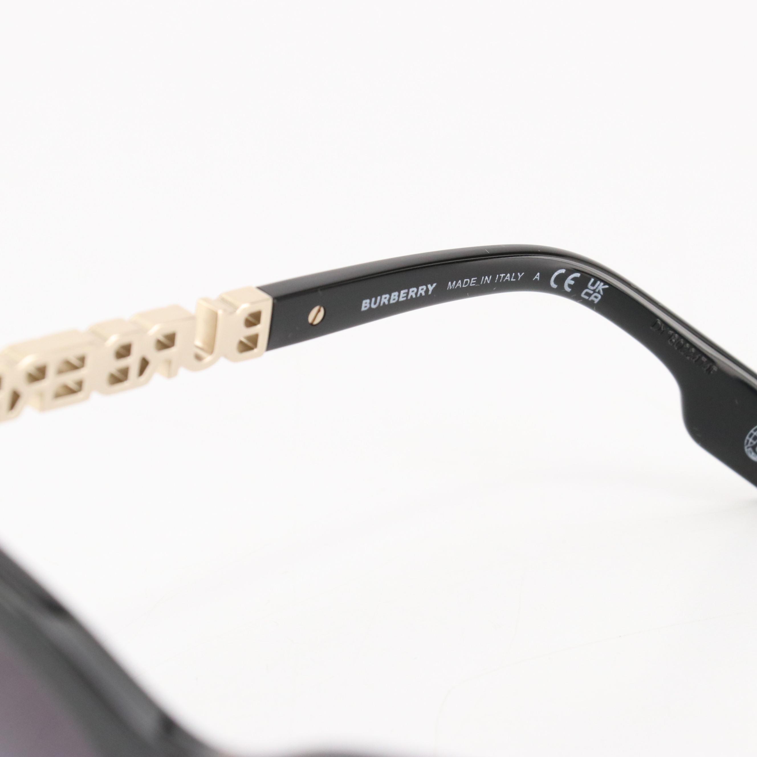 Burberry 4372U Marianne Sunglasses in Black and Gold