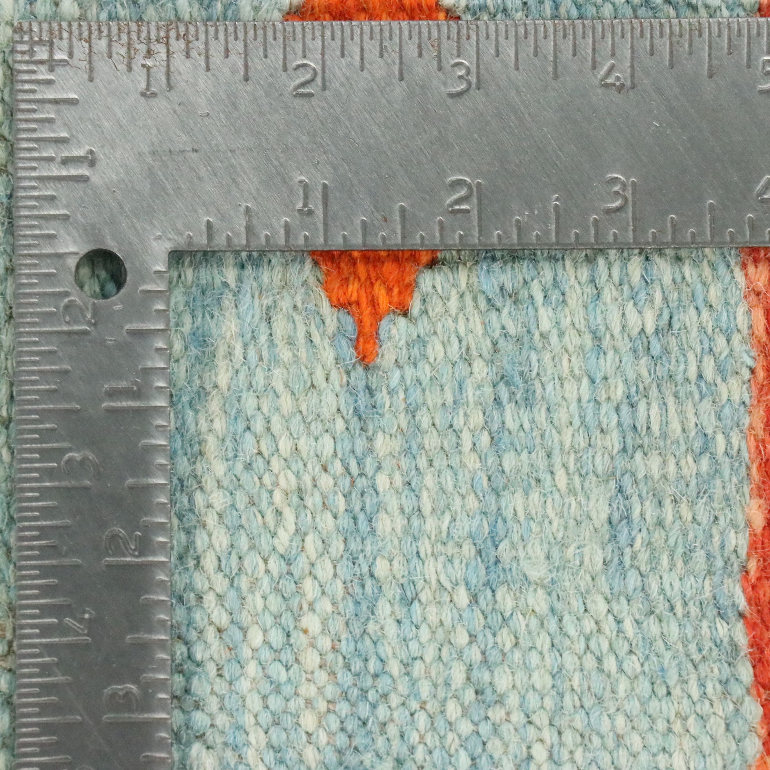 3'8 x 5'5 Handwoven Pakistani Kilim Area Rug