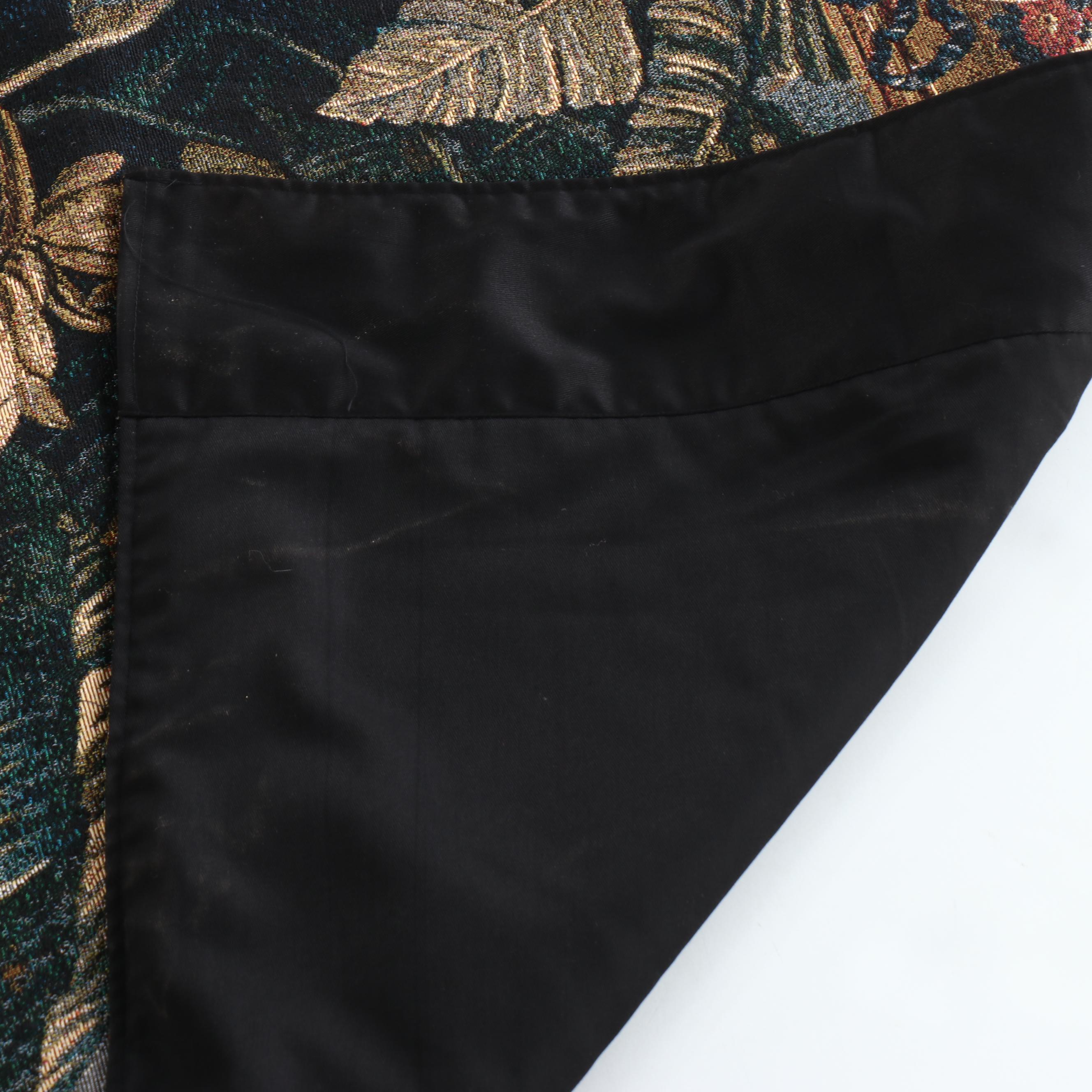 Chinoiserie Tapestry Panel After "la Recolte des Ananas", The Pineapple Harvest