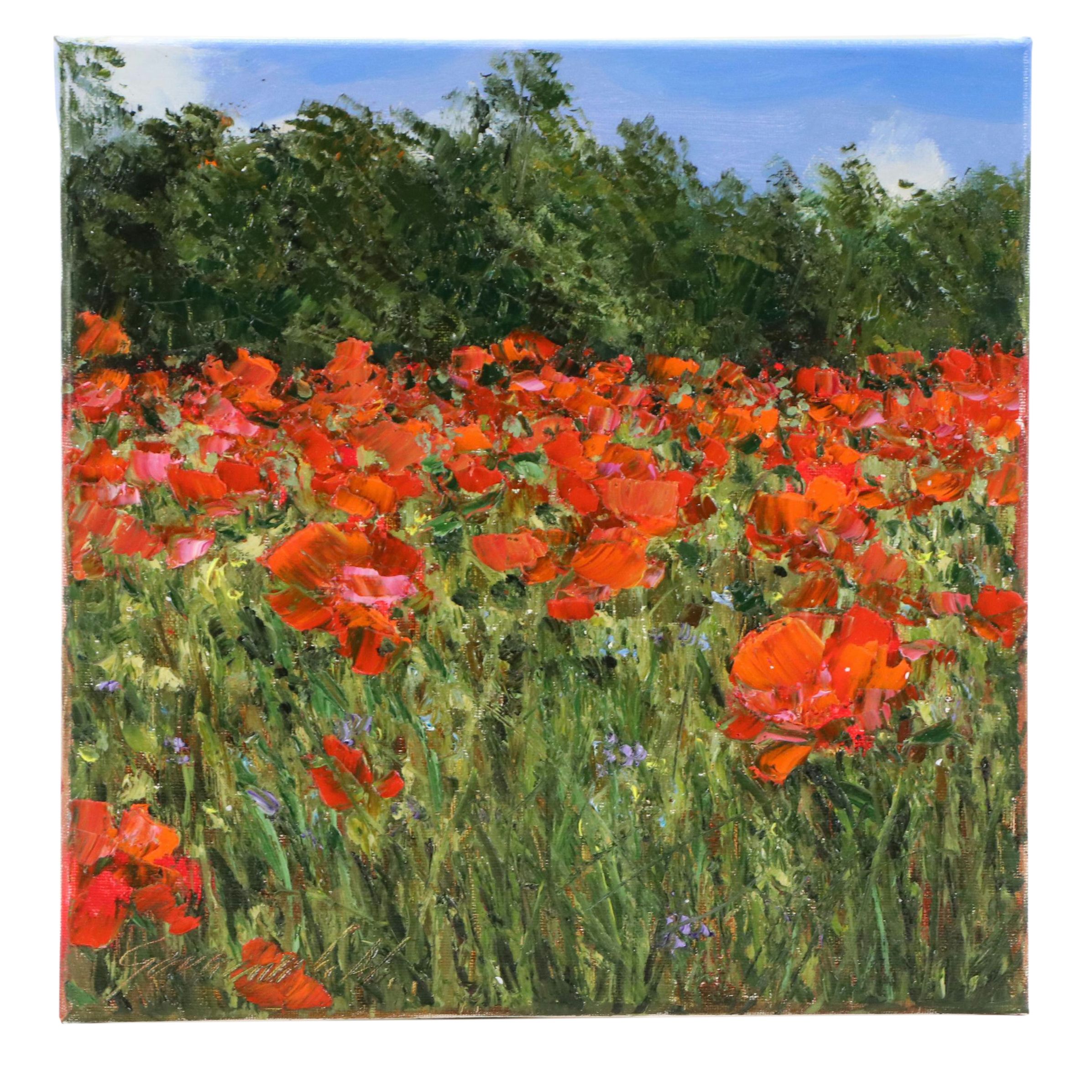 Garncarek Aleksander Floral Oil Painting, 2025