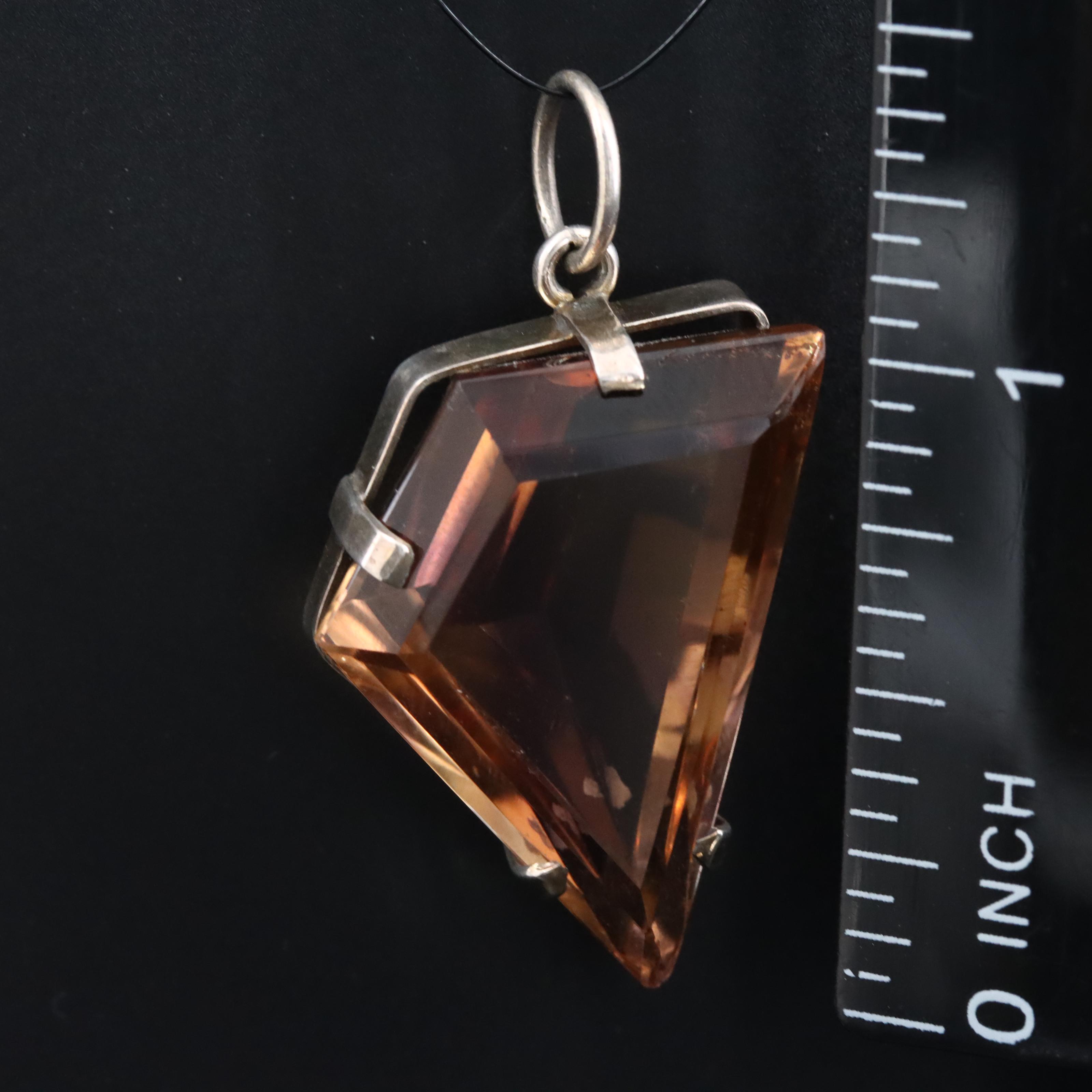Sterling Ametrine Pendant