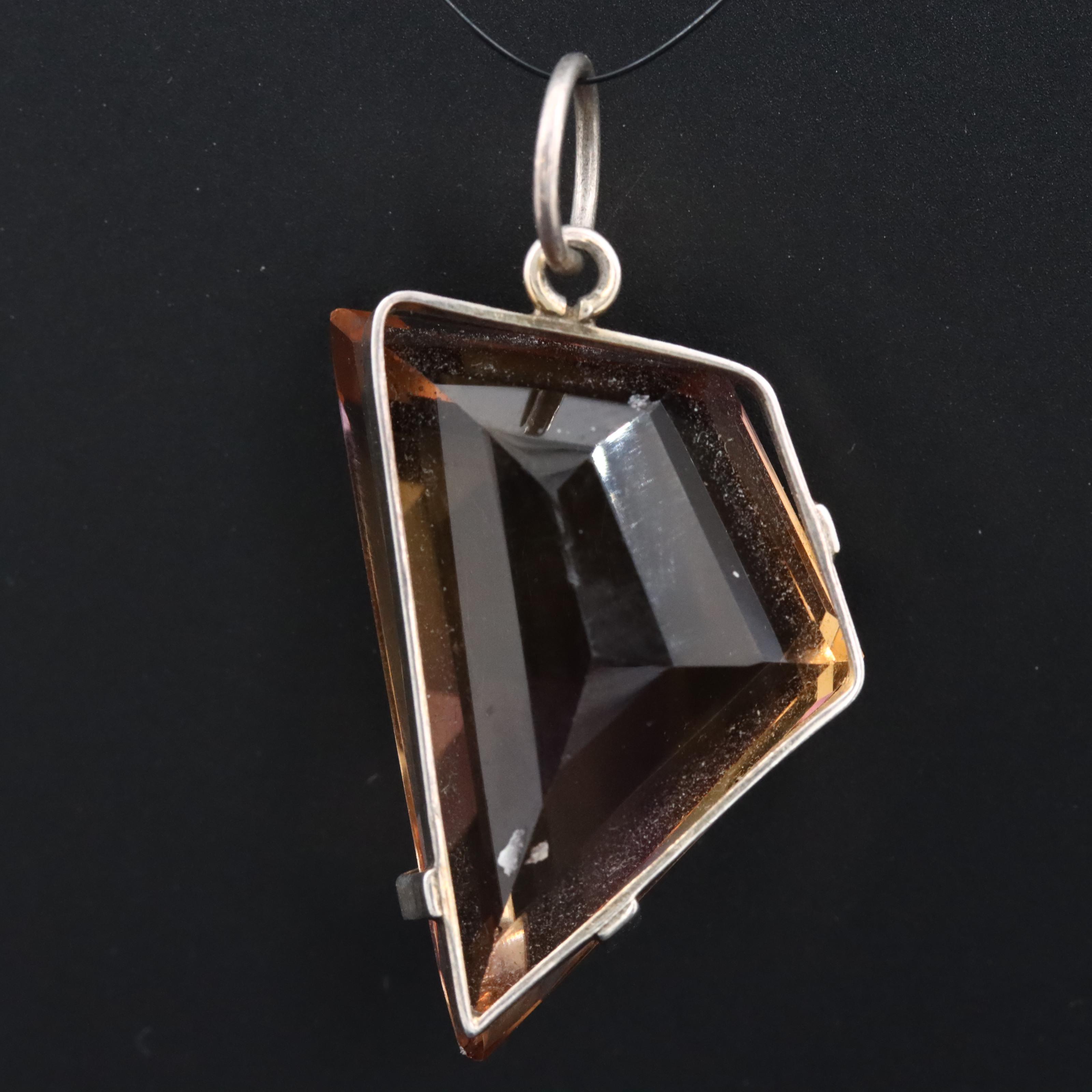 Sterling Ametrine Pendant