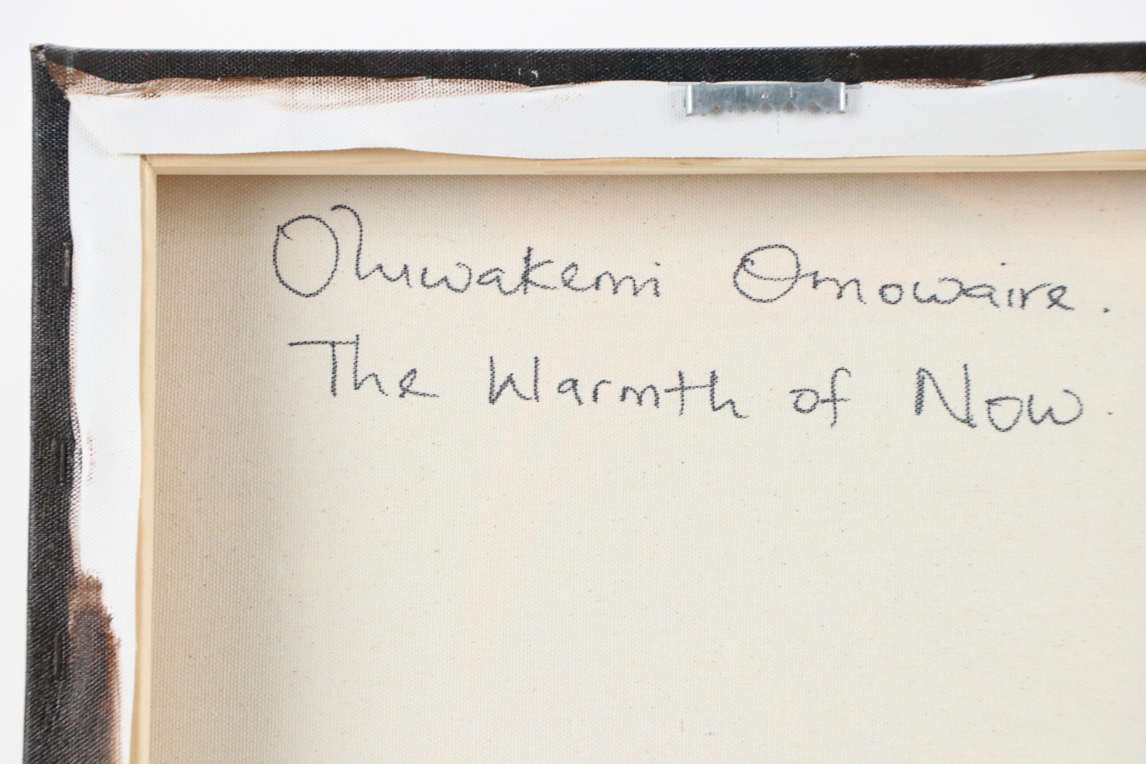 Oluwakemi Omowaire Oil Portrait "The Warmth of Now.," 21st Century