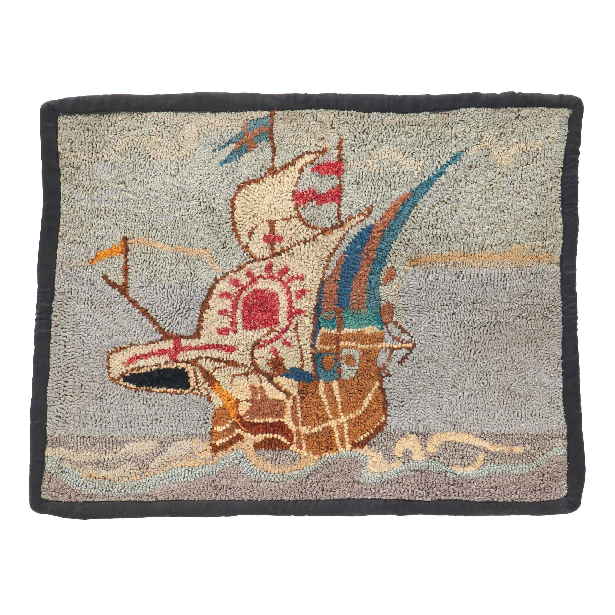 3' x 2'4 Nautical Area Rug