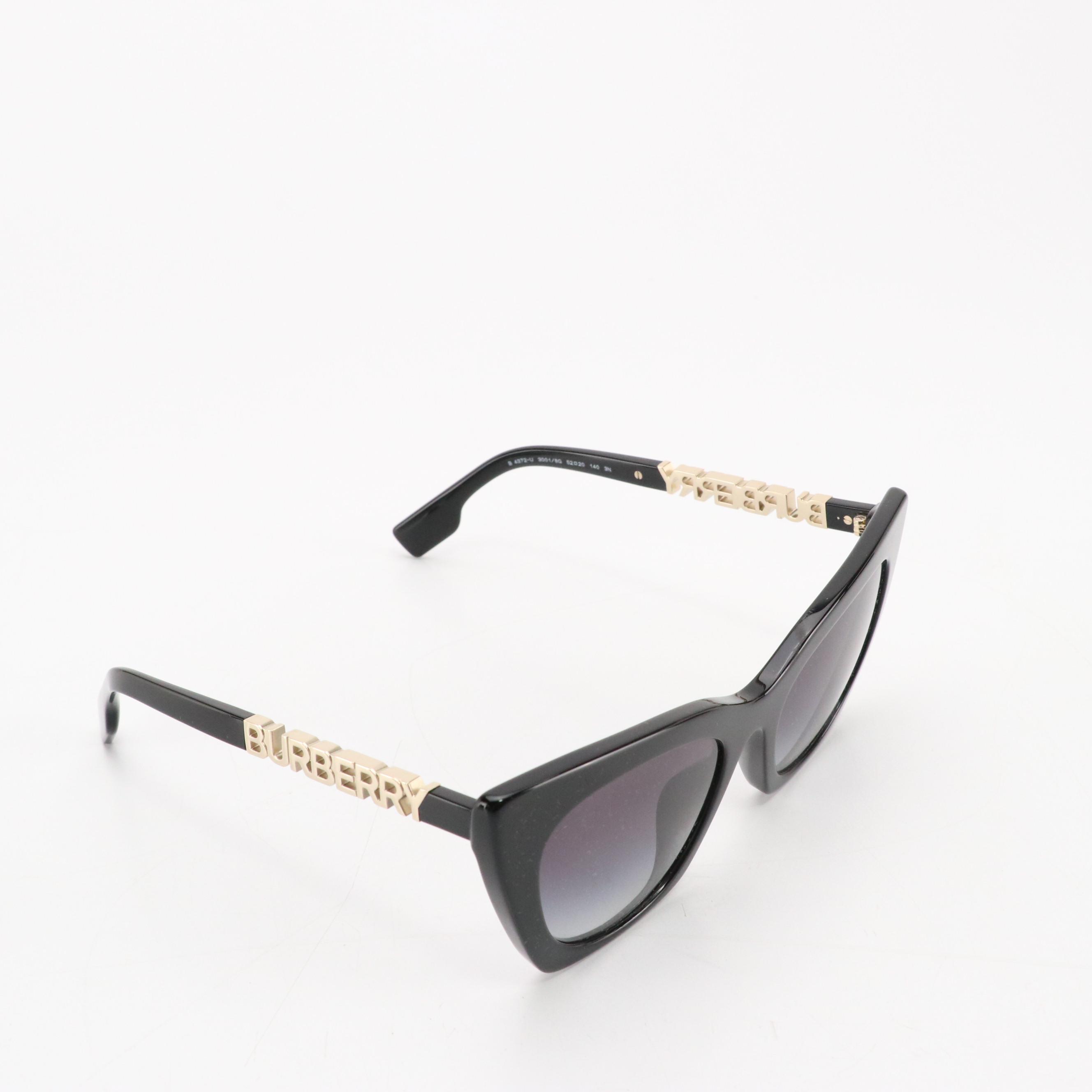 Burberry 4372U Marianne Sunglasses in Black and Gold