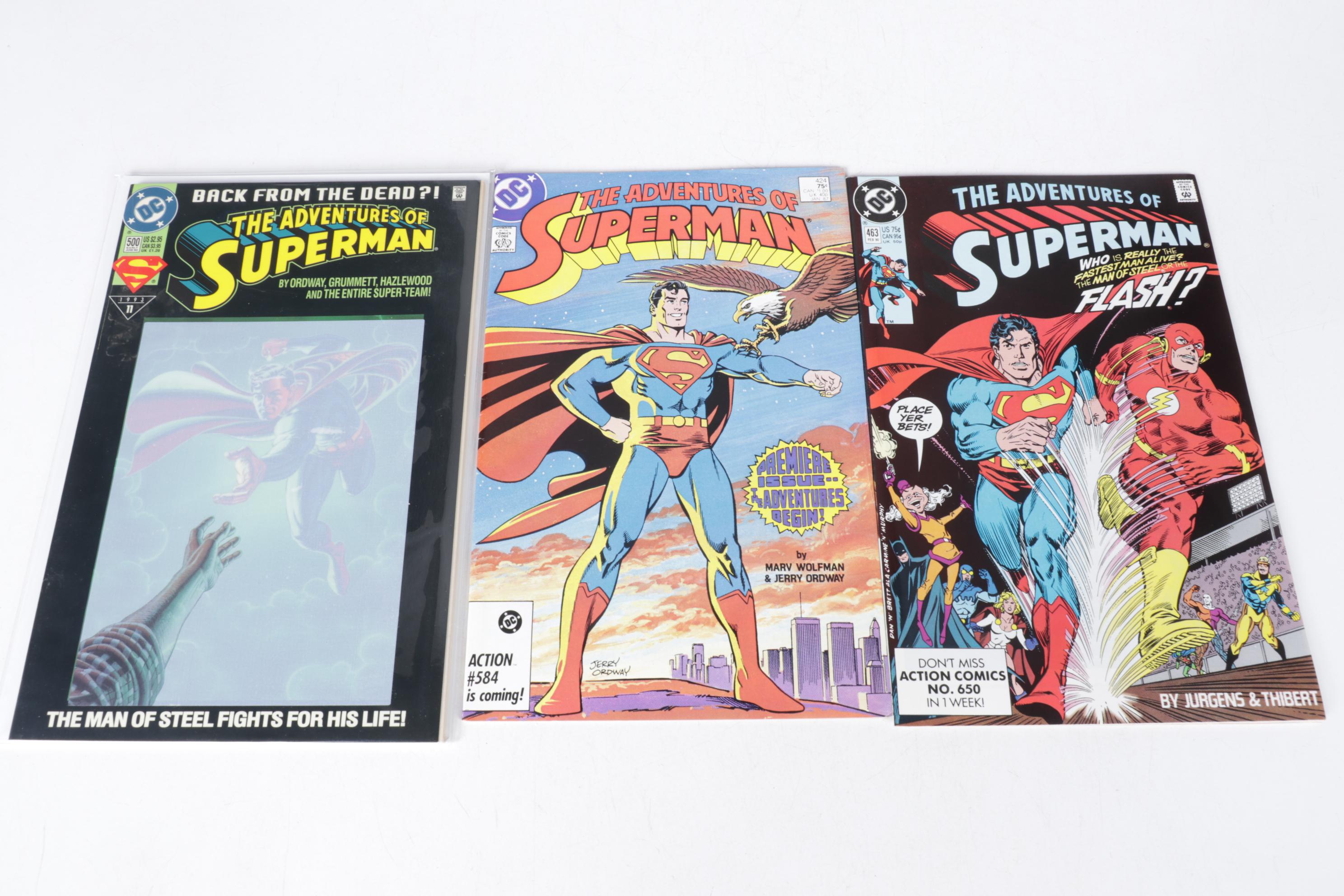 Bronze to Modern Age DC Comics "Adventures of Superman" Collection