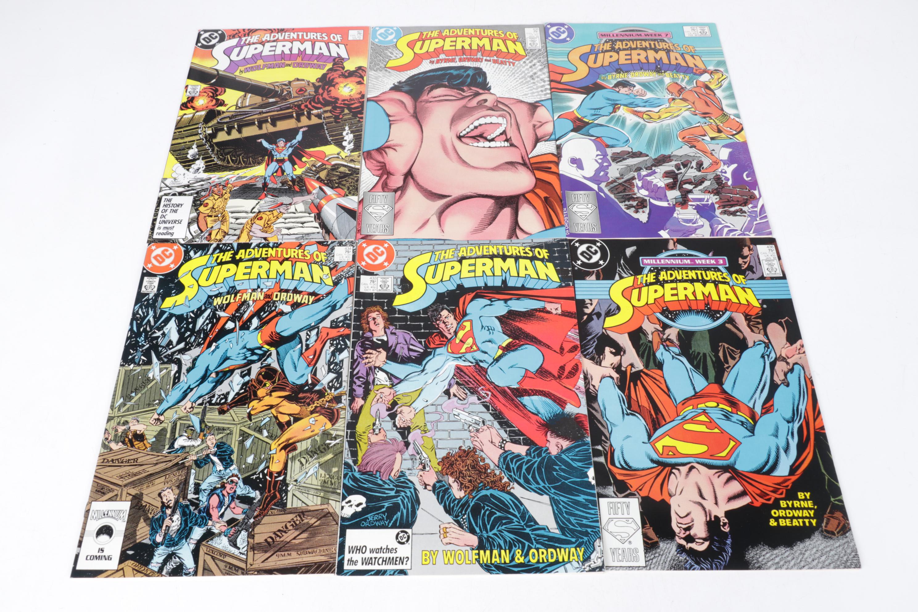 Bronze to Modern Age DC Comics "Adventures of Superman" Collection