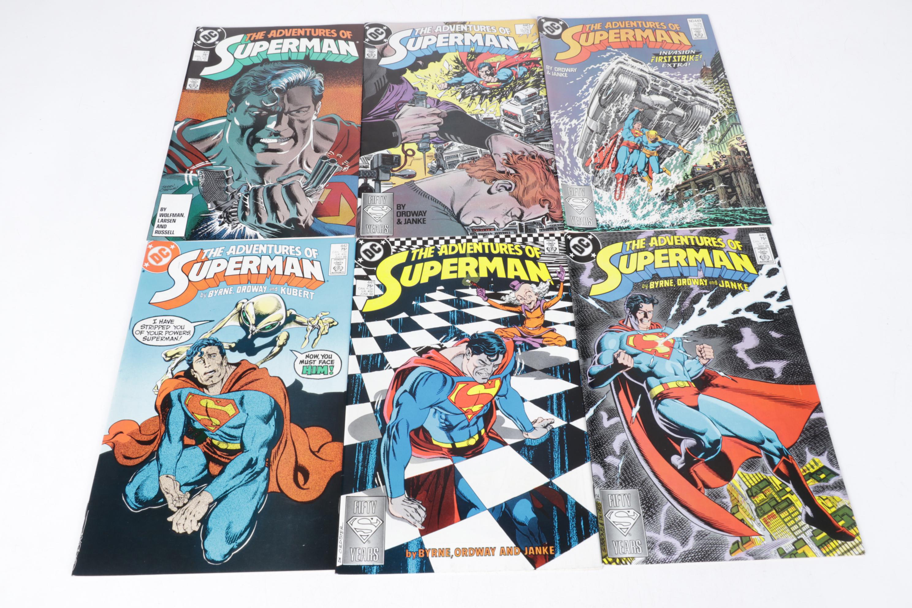 Bronze to Modern Age DC Comics "Adventures of Superman" Collection