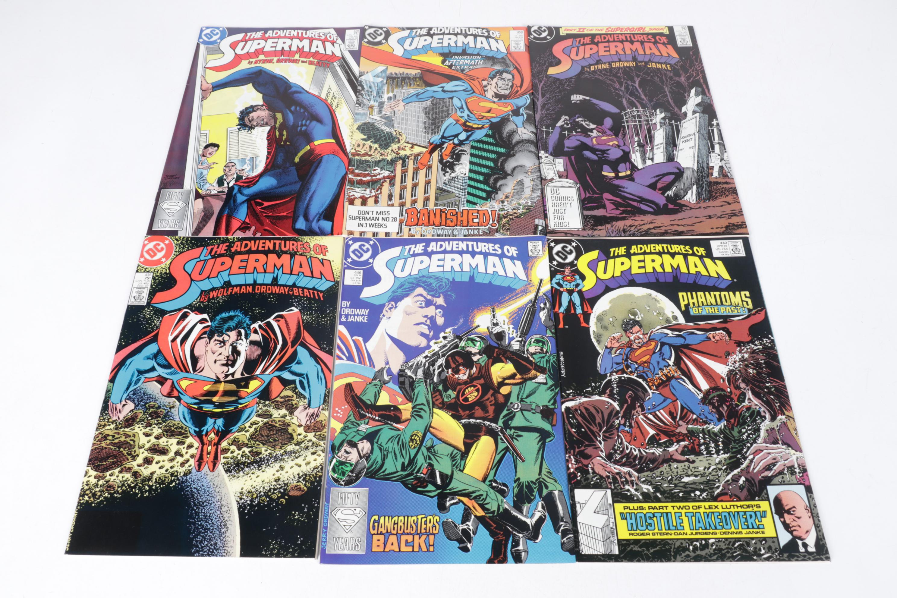 Bronze to Modern Age DC Comics "Adventures of Superman" Collection