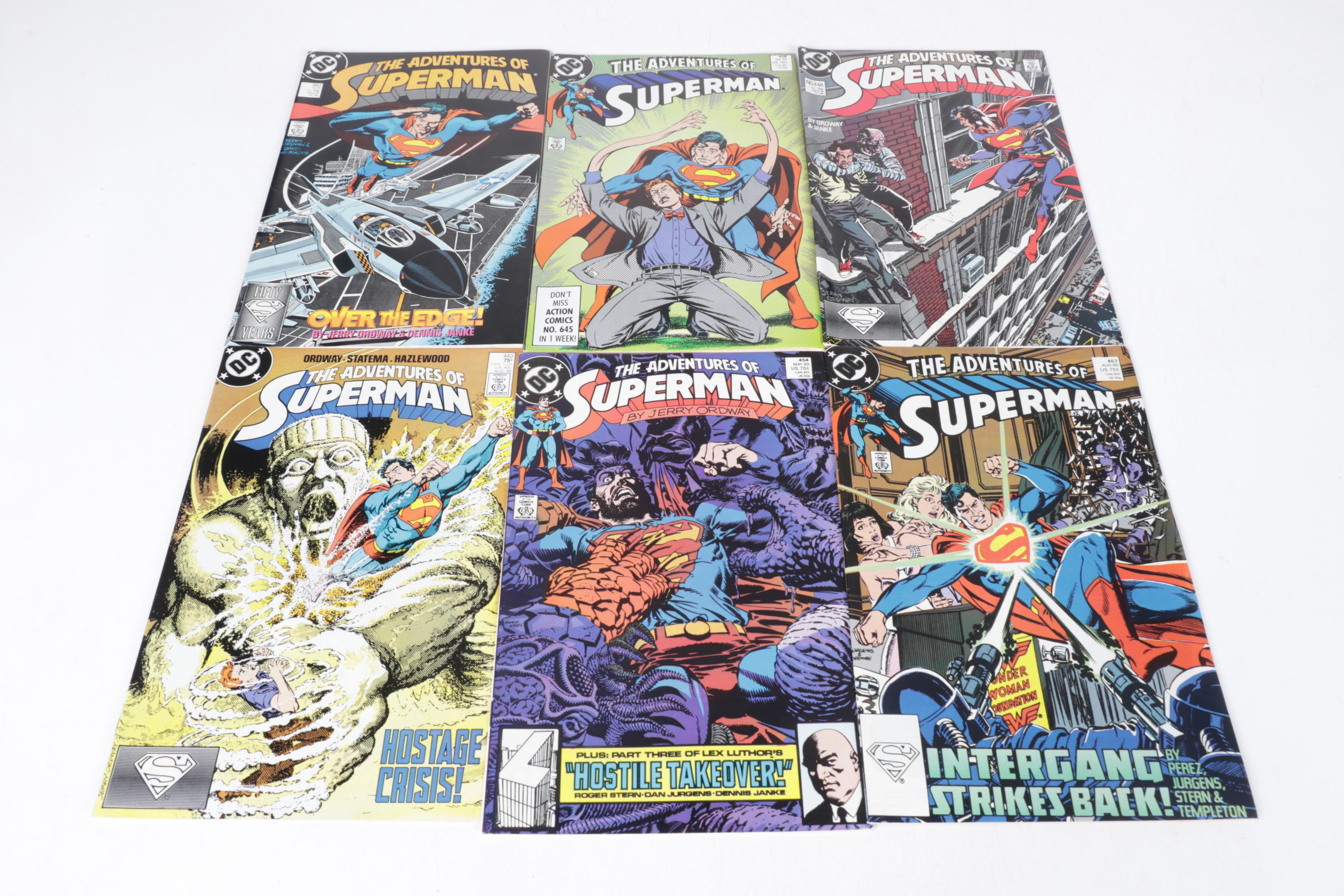 Bronze to Modern Age DC Comics "Adventures of Superman" Collection