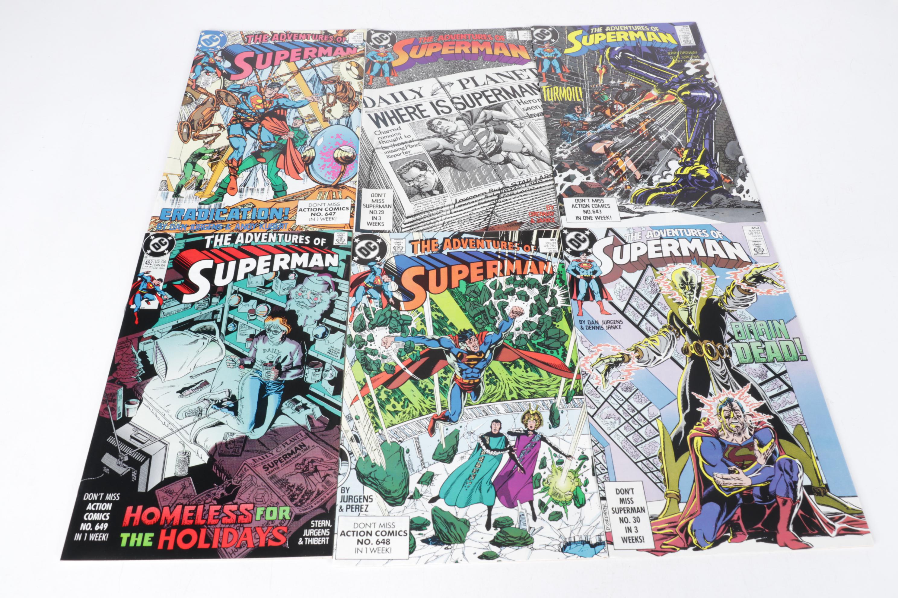 Bronze to Modern Age DC Comics "Adventures of Superman" Collection