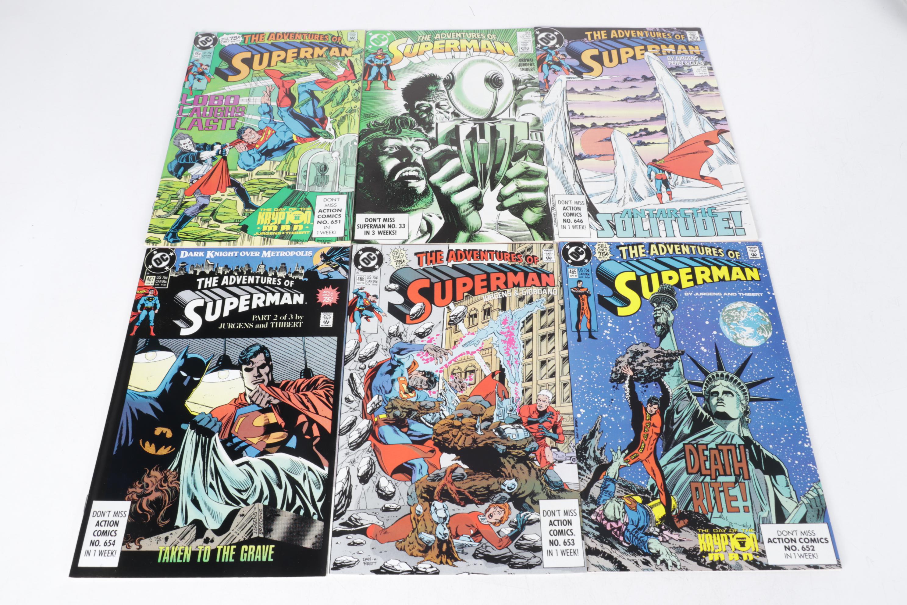 Bronze to Modern Age DC Comics "Adventures of Superman" Collection