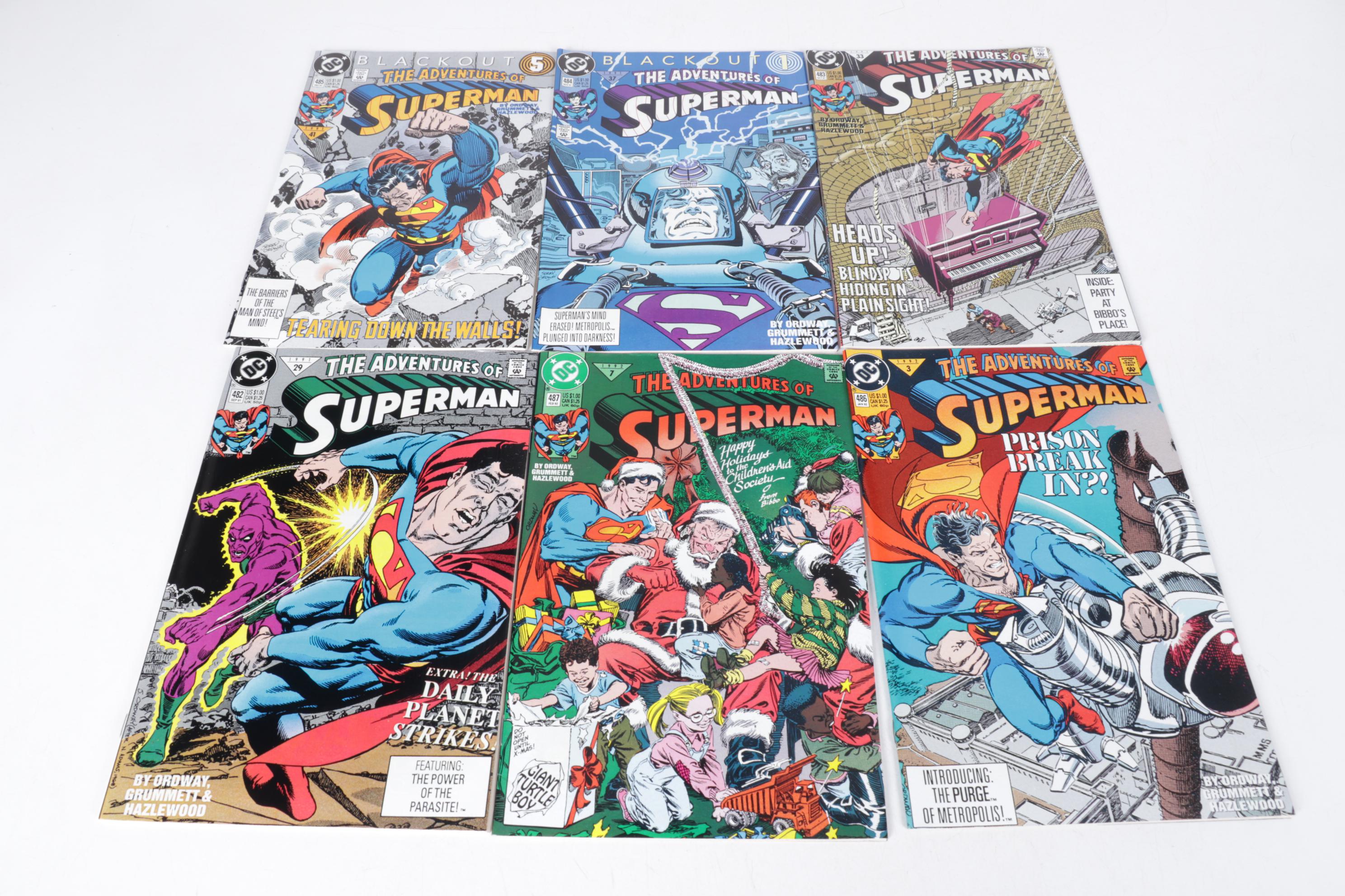 Bronze to Modern Age DC Comics "Adventures of Superman" Collection