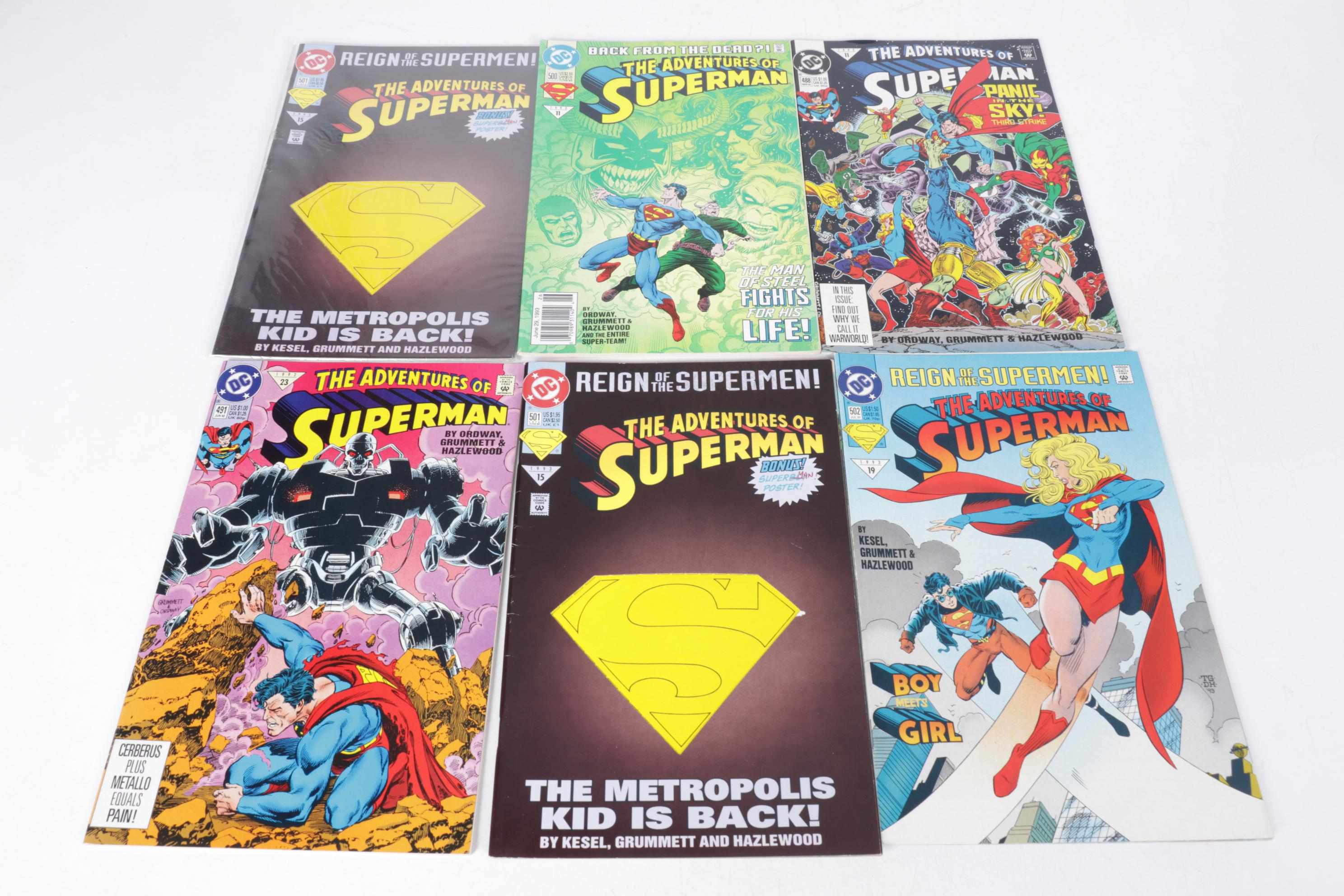Bronze to Modern Age DC Comics "Adventures of Superman" Collection