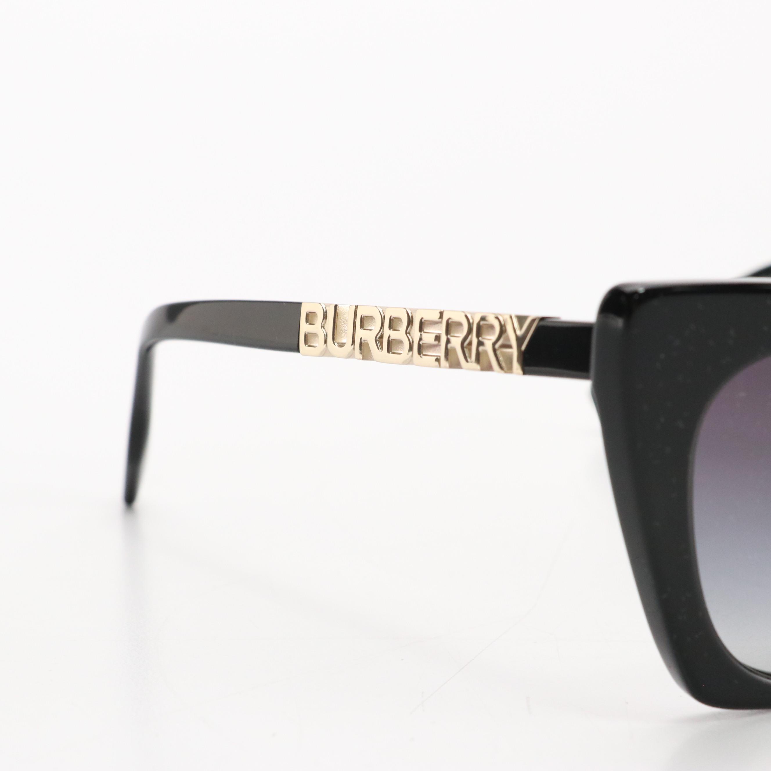 Burberry 4372U Marianne Sunglasses in Black and Gold