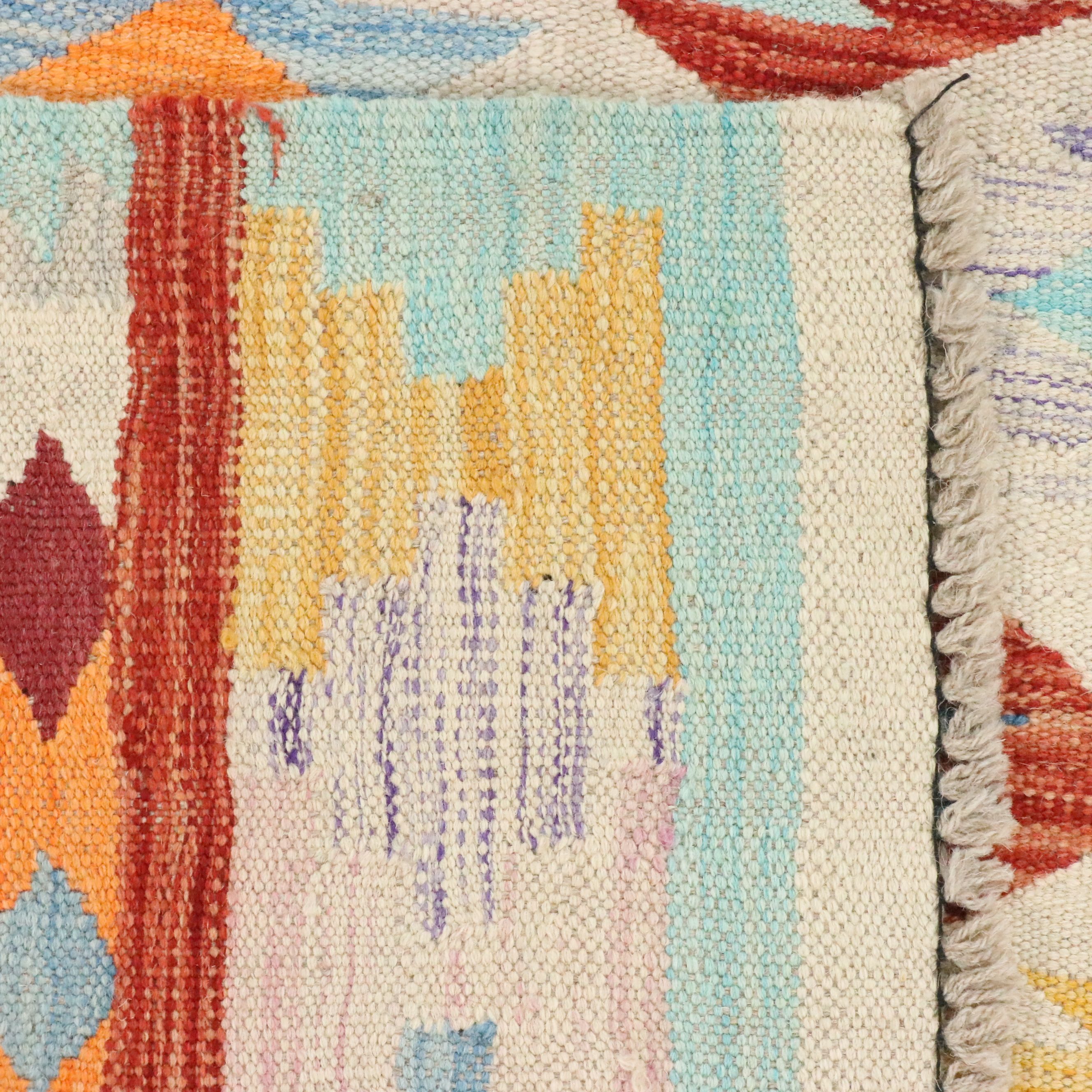 2'8 x 8' Handwoven Pakistani Kilim Carpet Runner