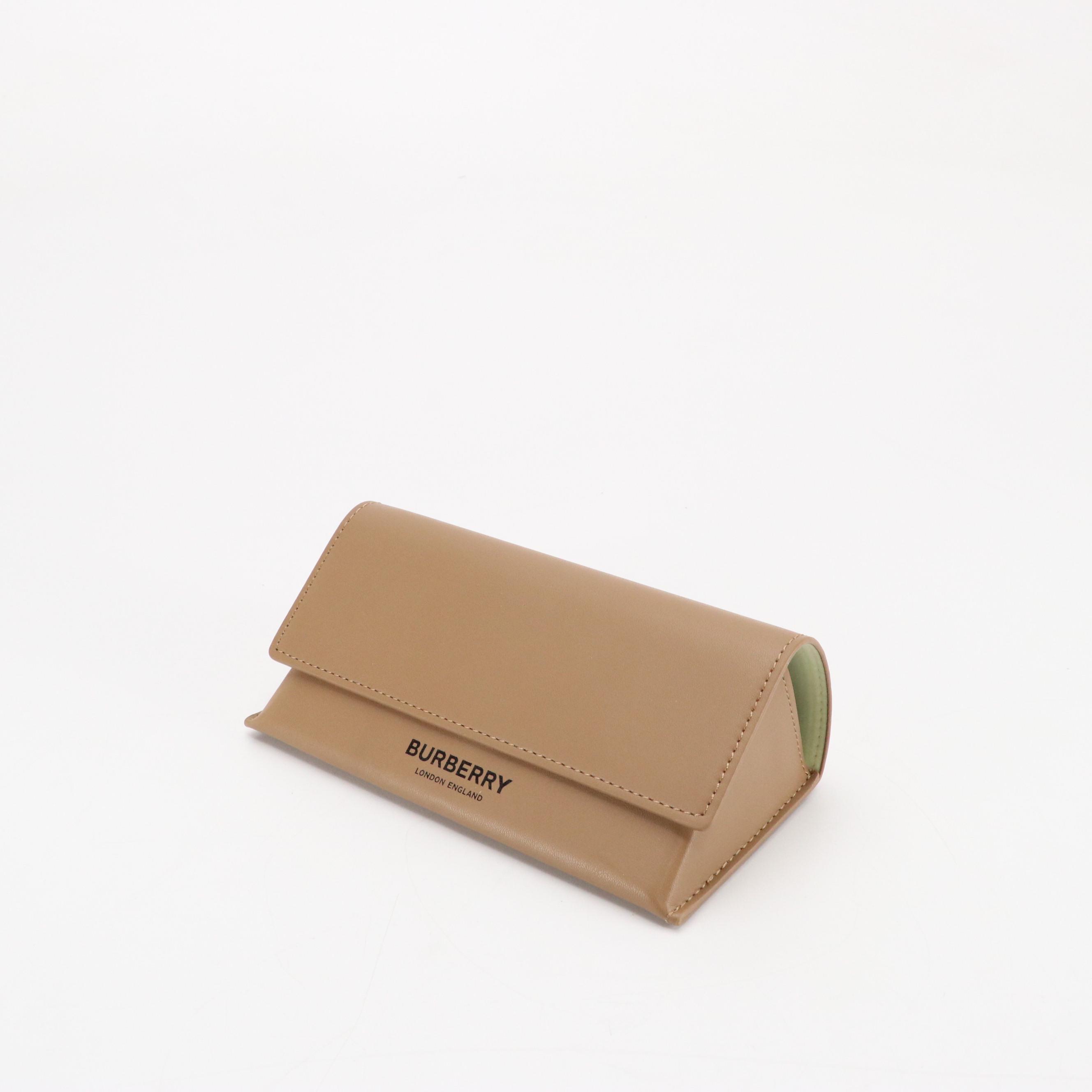 Burberry OBE4419 Check Square Sunglasses in Blue