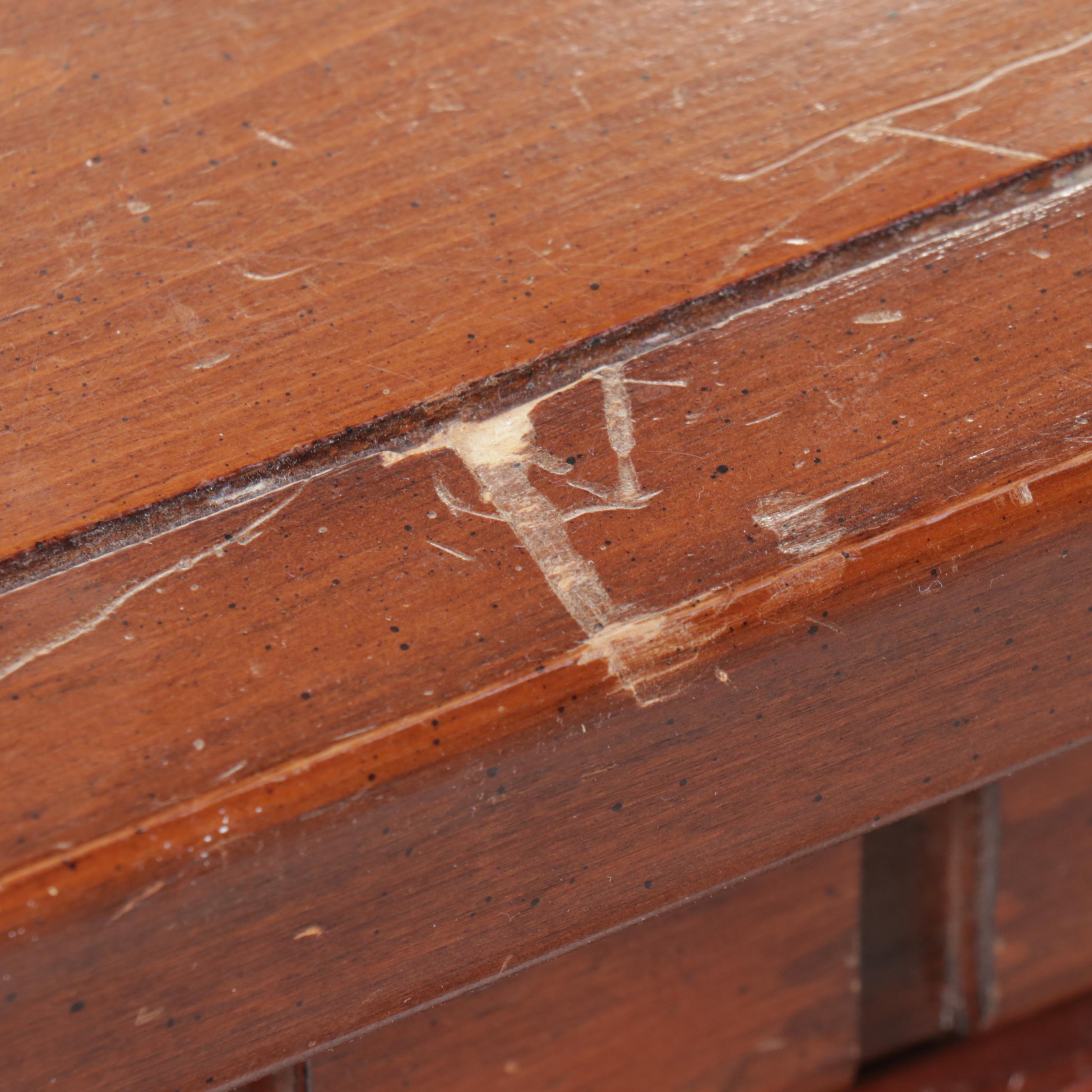 Federal Style Mahogany Tall Chest and Dresser