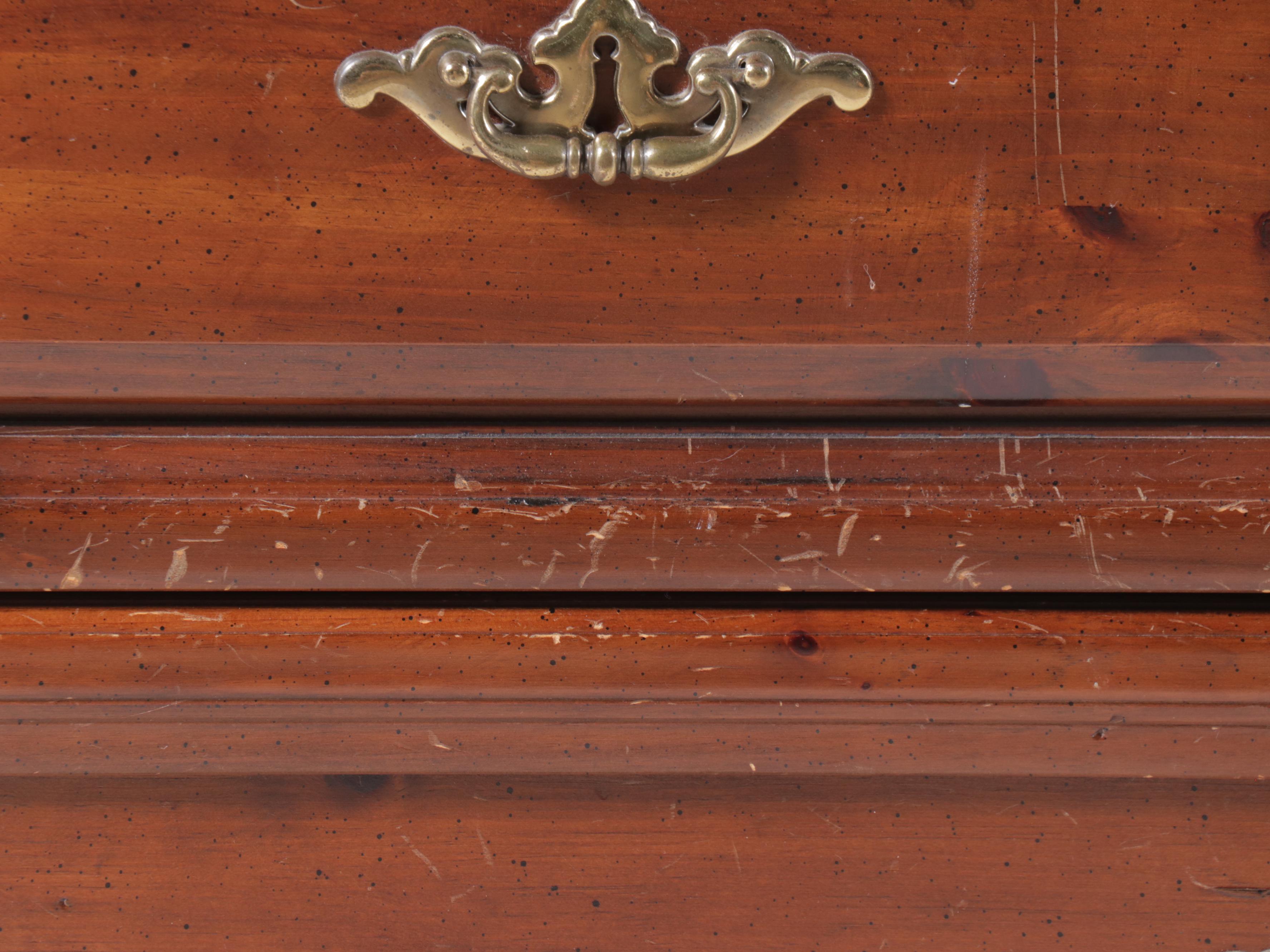 Federal Style Mahogany Tall Chest and Dresser