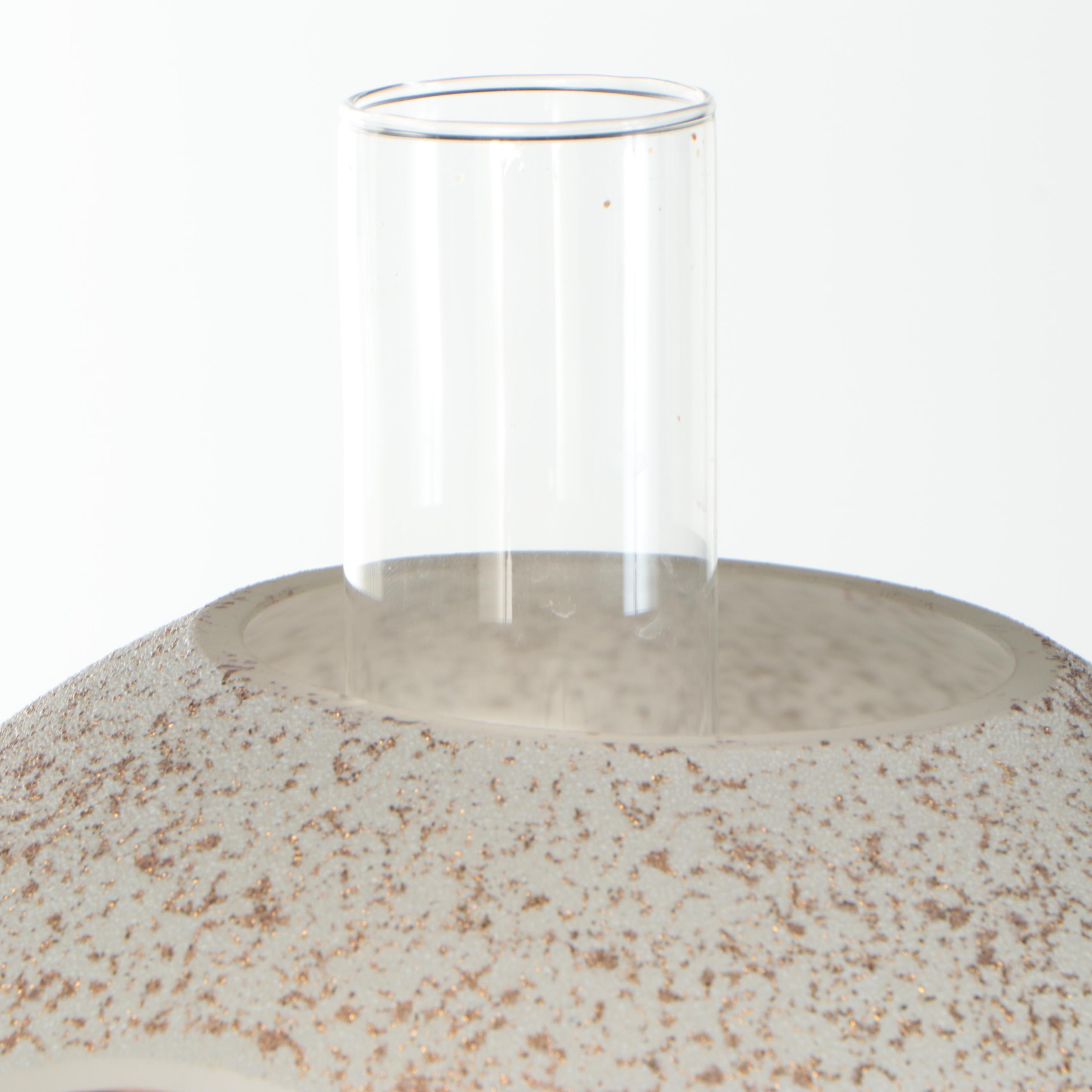 Late Victorian Bas Relief Brass Oil Banquet Lamp, Adapted Mid-20th Century