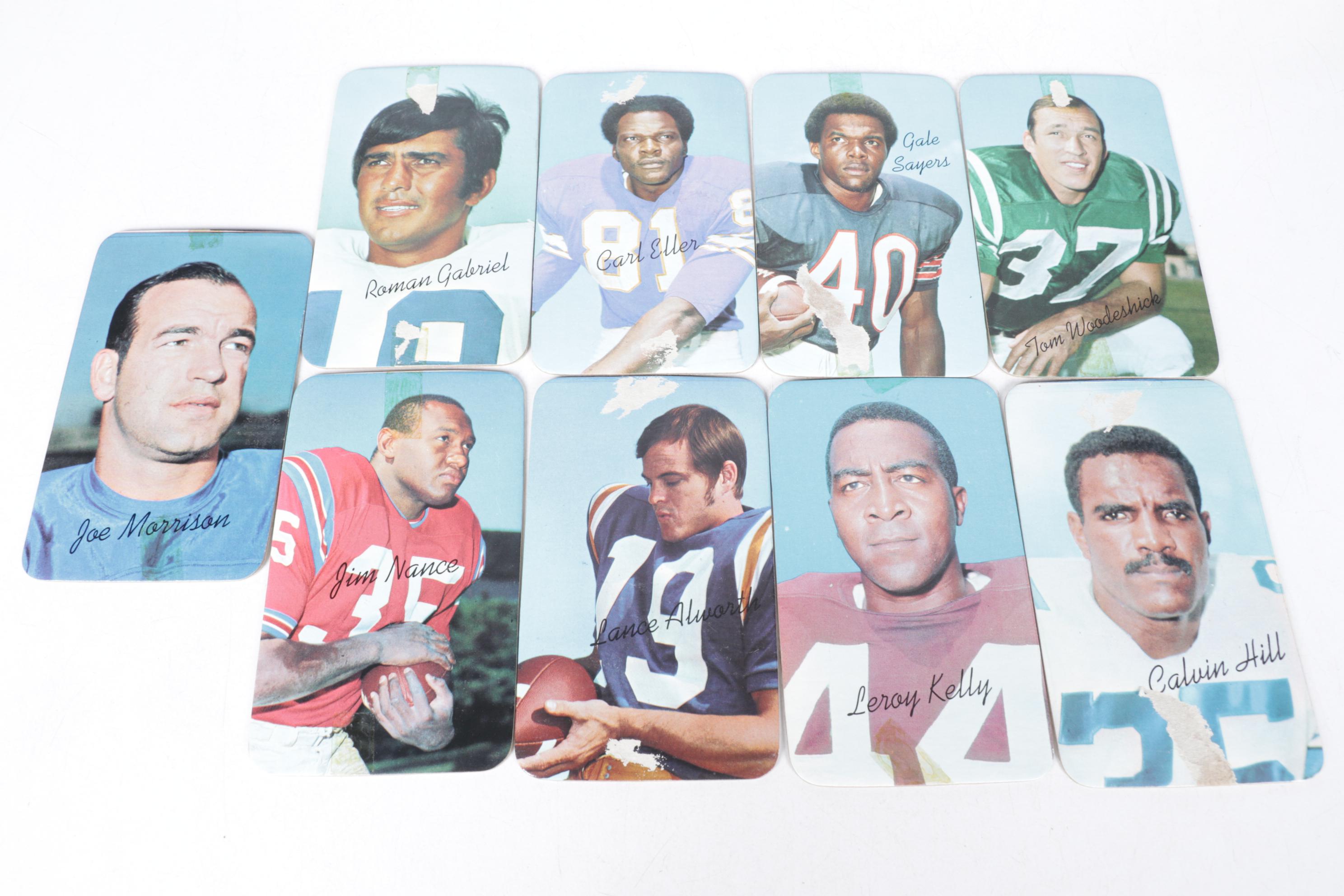 Topps Football Cards, 1970s–1980s