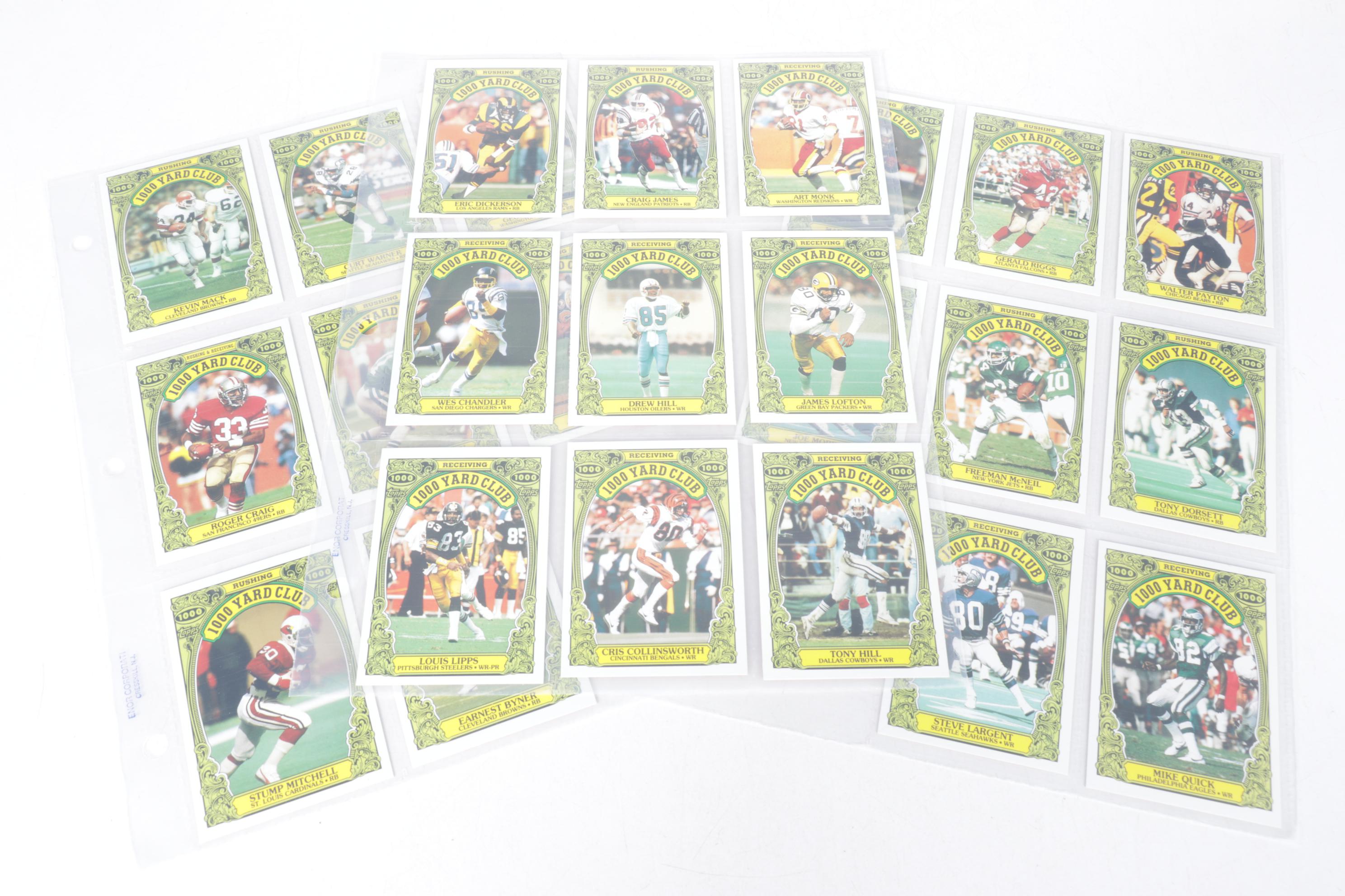 Topps Football Cards, 1970s–1980s