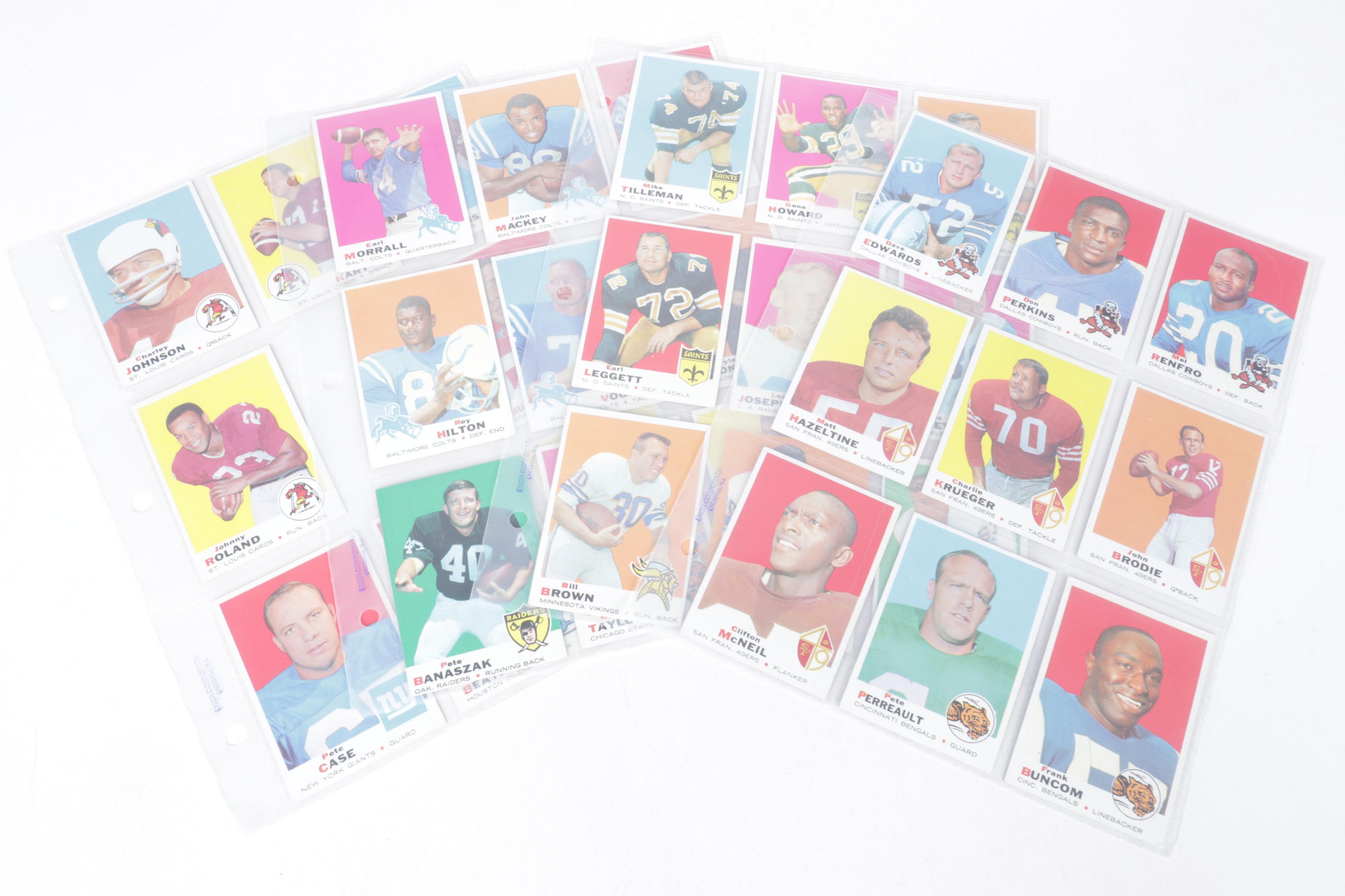 Topps Football Cards, 1970s–1980s