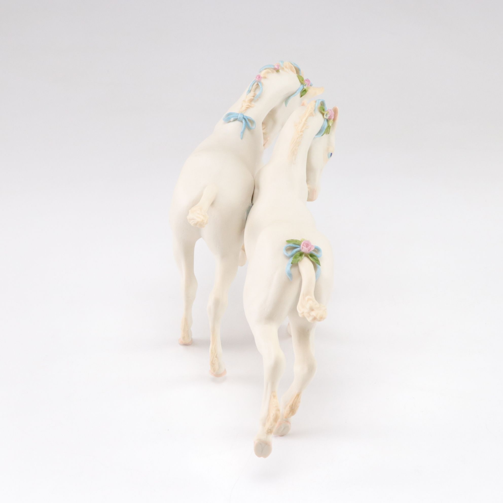 Cybis Porcelain "Frolic and Gambol" Unicorn Figurines
