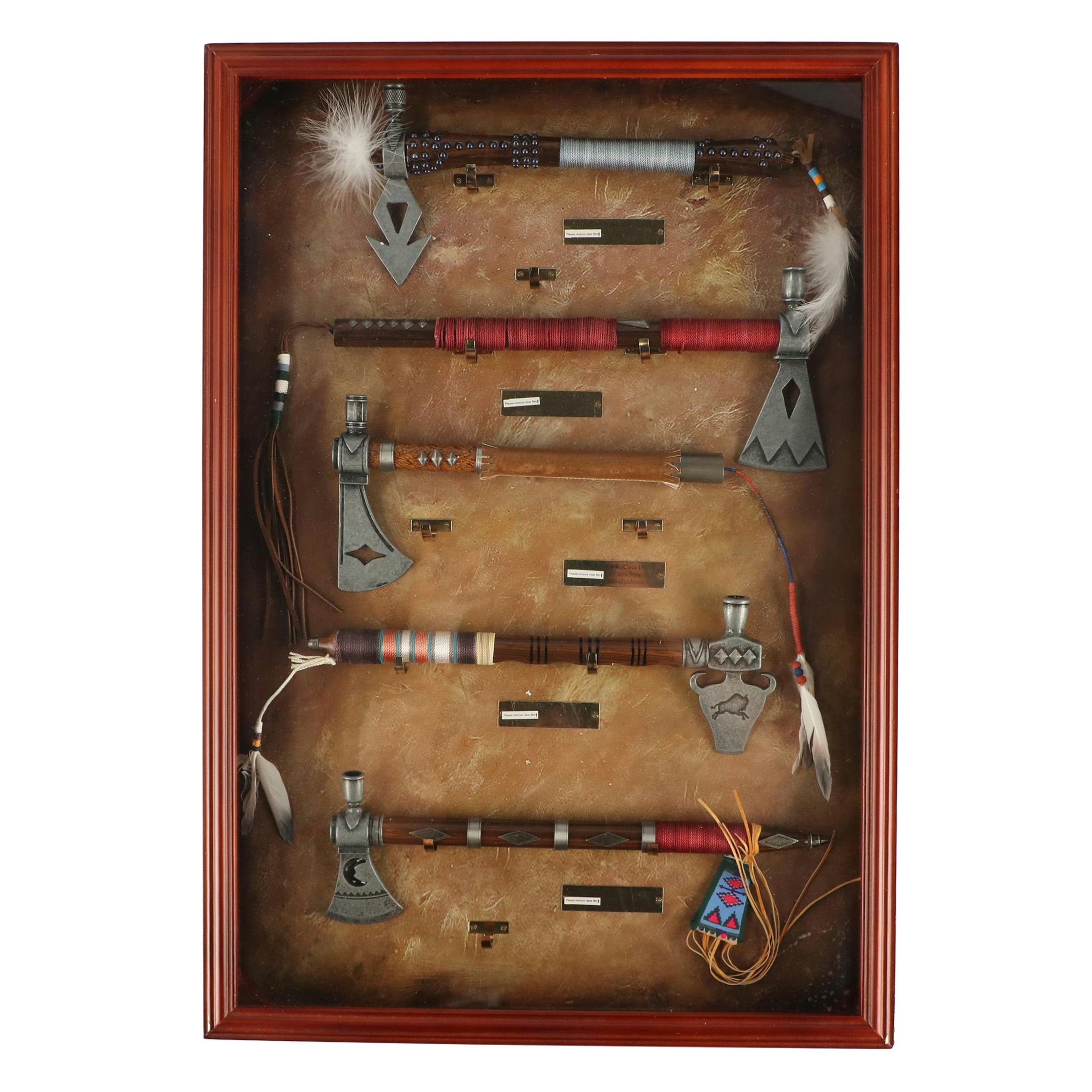 Native American Style Replica Pipe Tomahawks