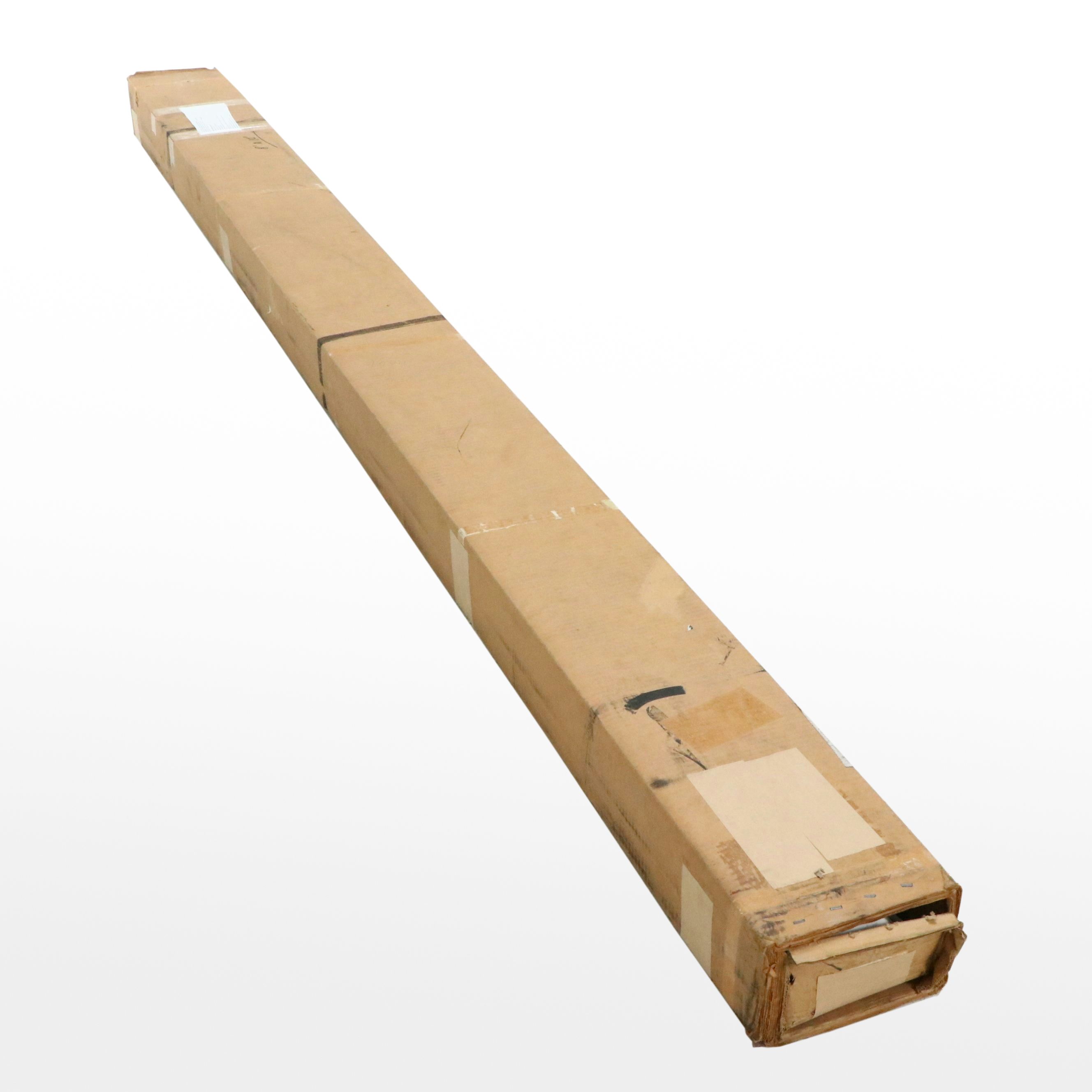 Da-Lite Model C White Metal Frame Manual Pulldown 8' x 10' Projection Screen