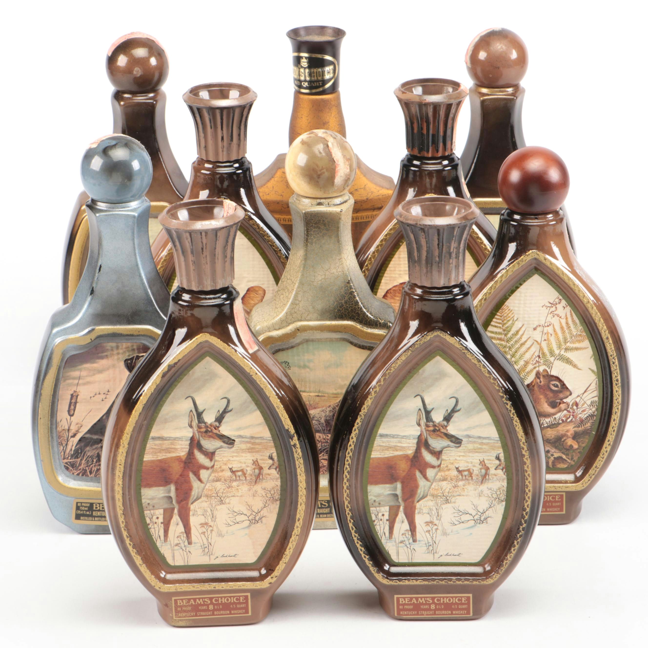 Jim Beam James Lockhart and Other Beam's Choice Decanters