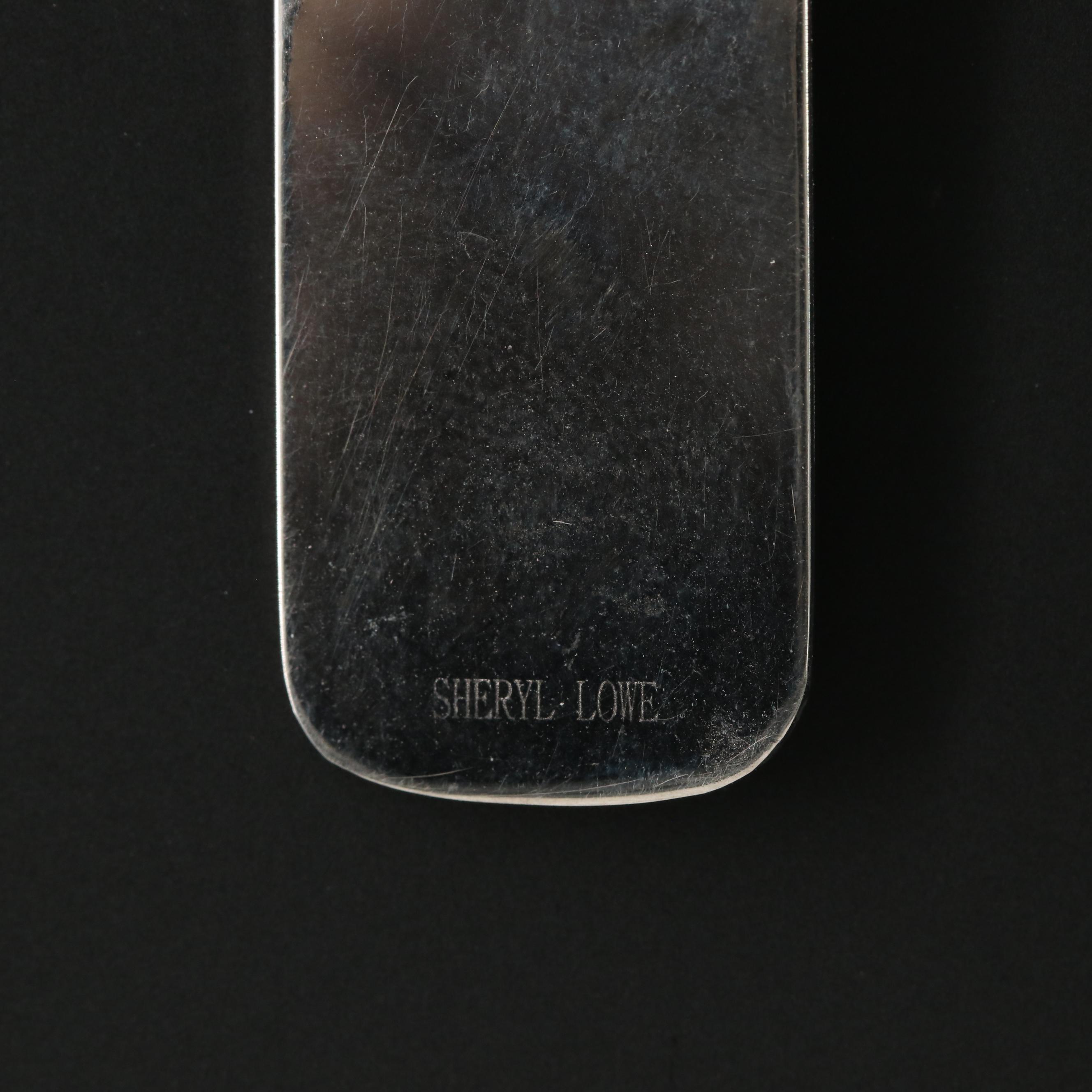 Sheryl Lowe Sterling Diamond North Star Pendant