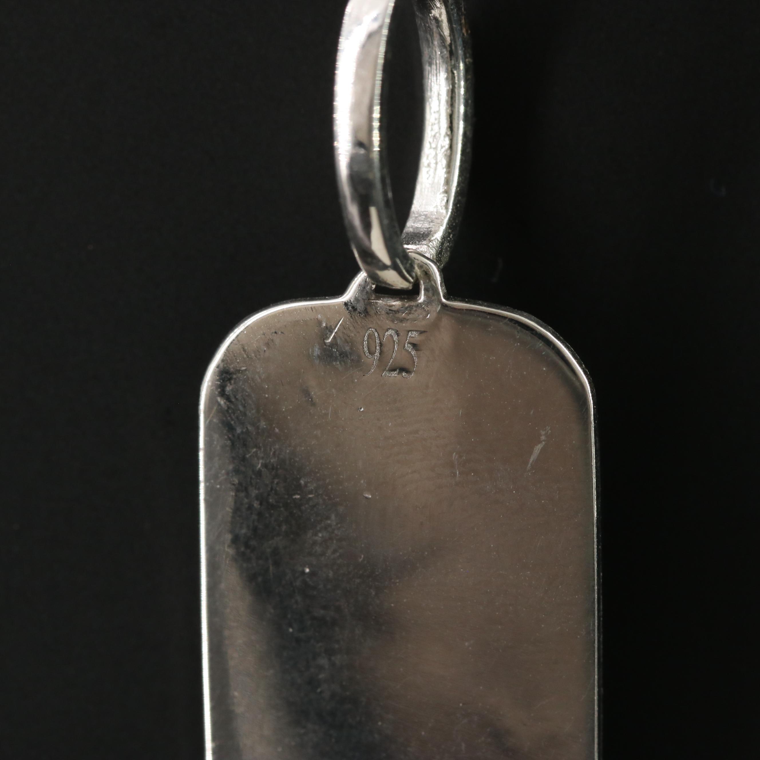 Sheryl Lowe Sterling Diamond North Star Pendant