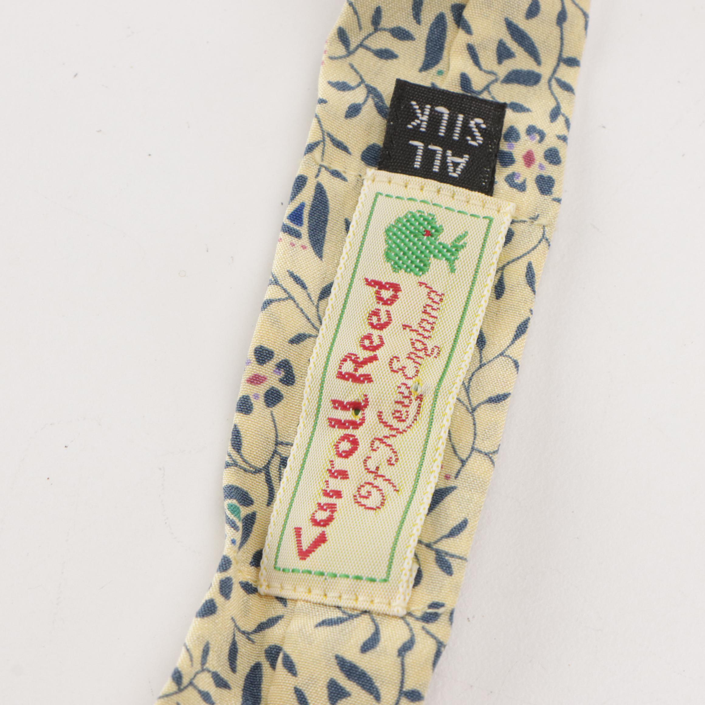 Carroll Reed Vintage Silk Ascots, Other Neck Scarves, Pocket Squares, and More