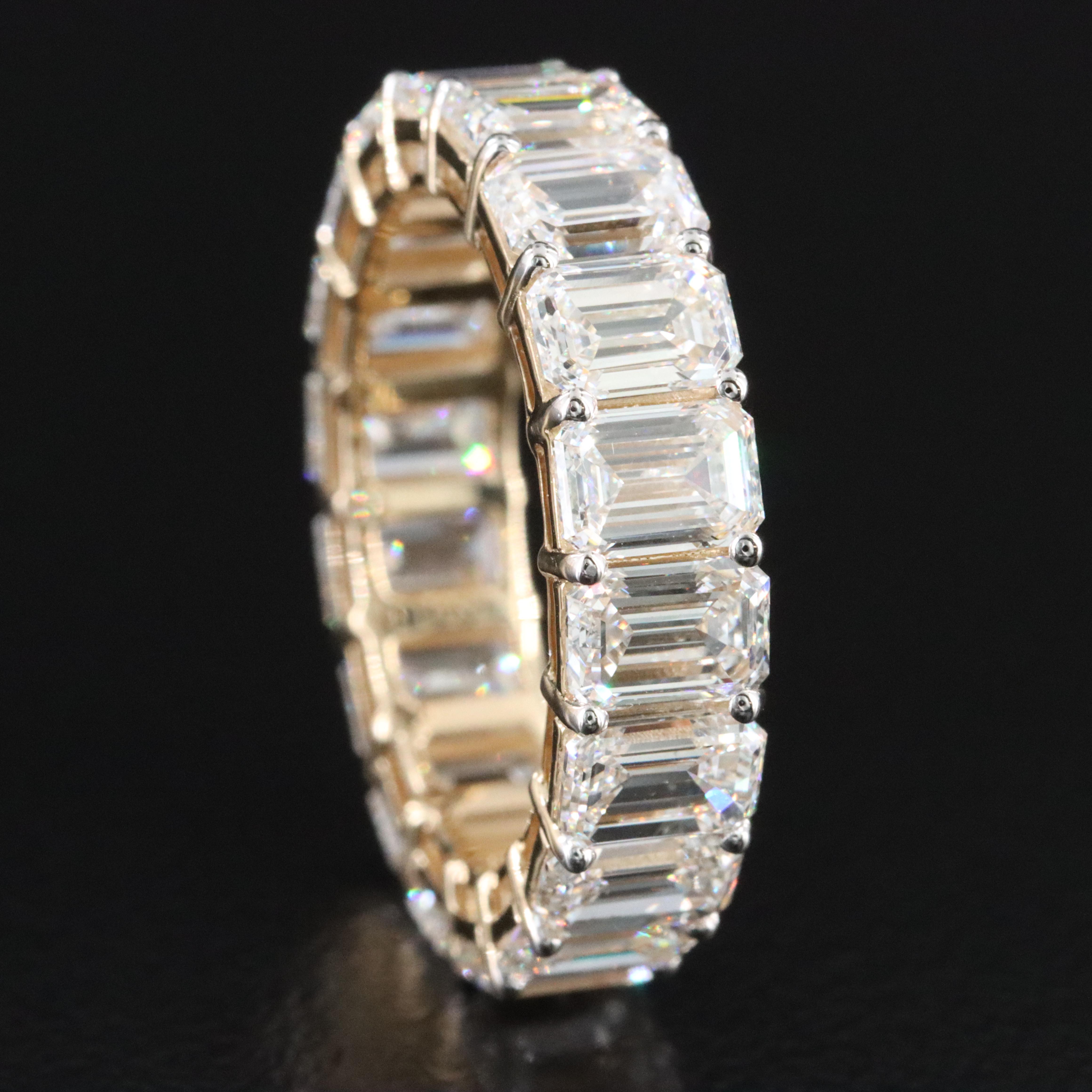 14K 7.78 CTW Lab Grown Diamond Eternity Band